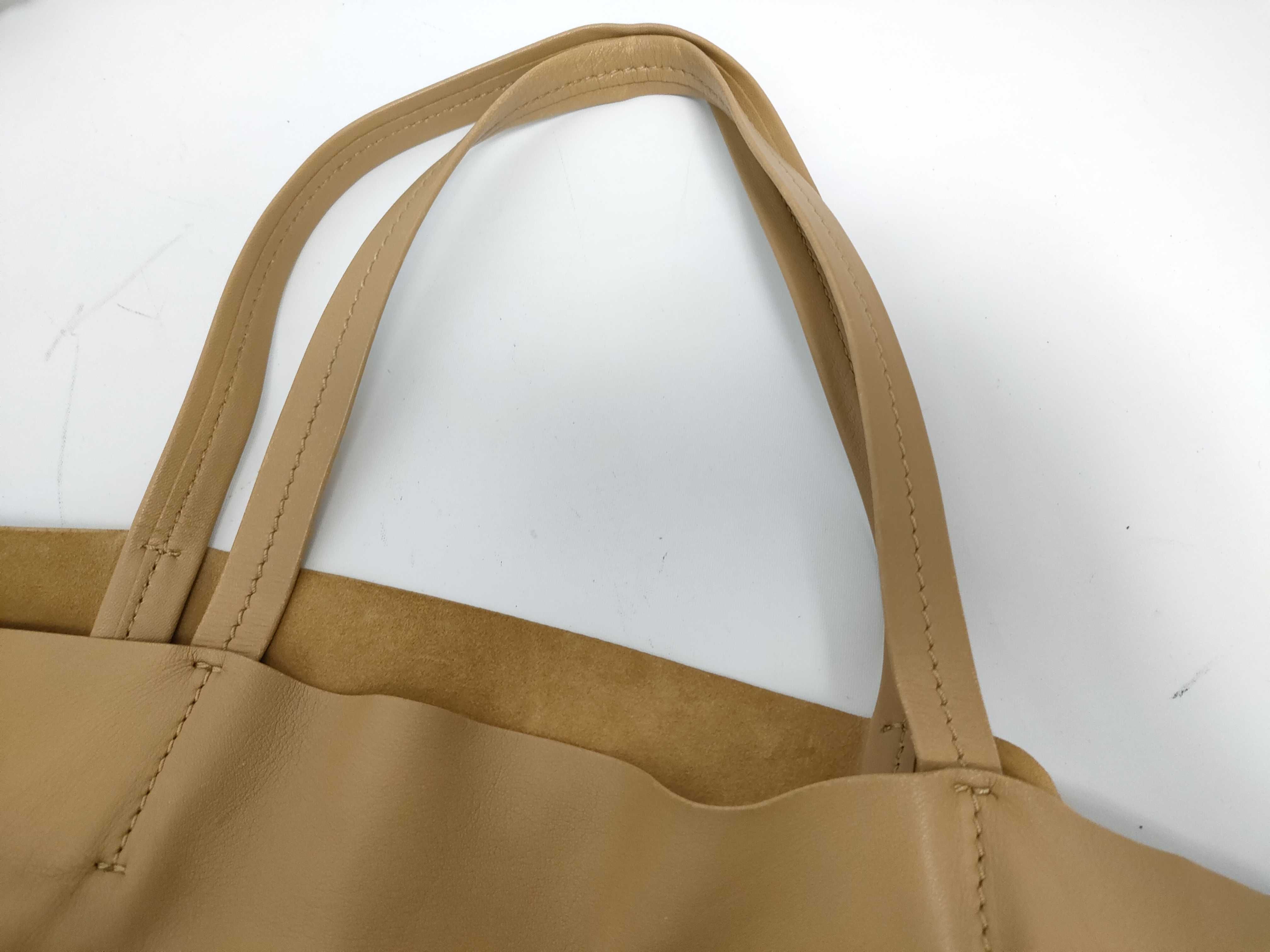 Cabas Horizontal Tote Beige Tote Bag — view 5