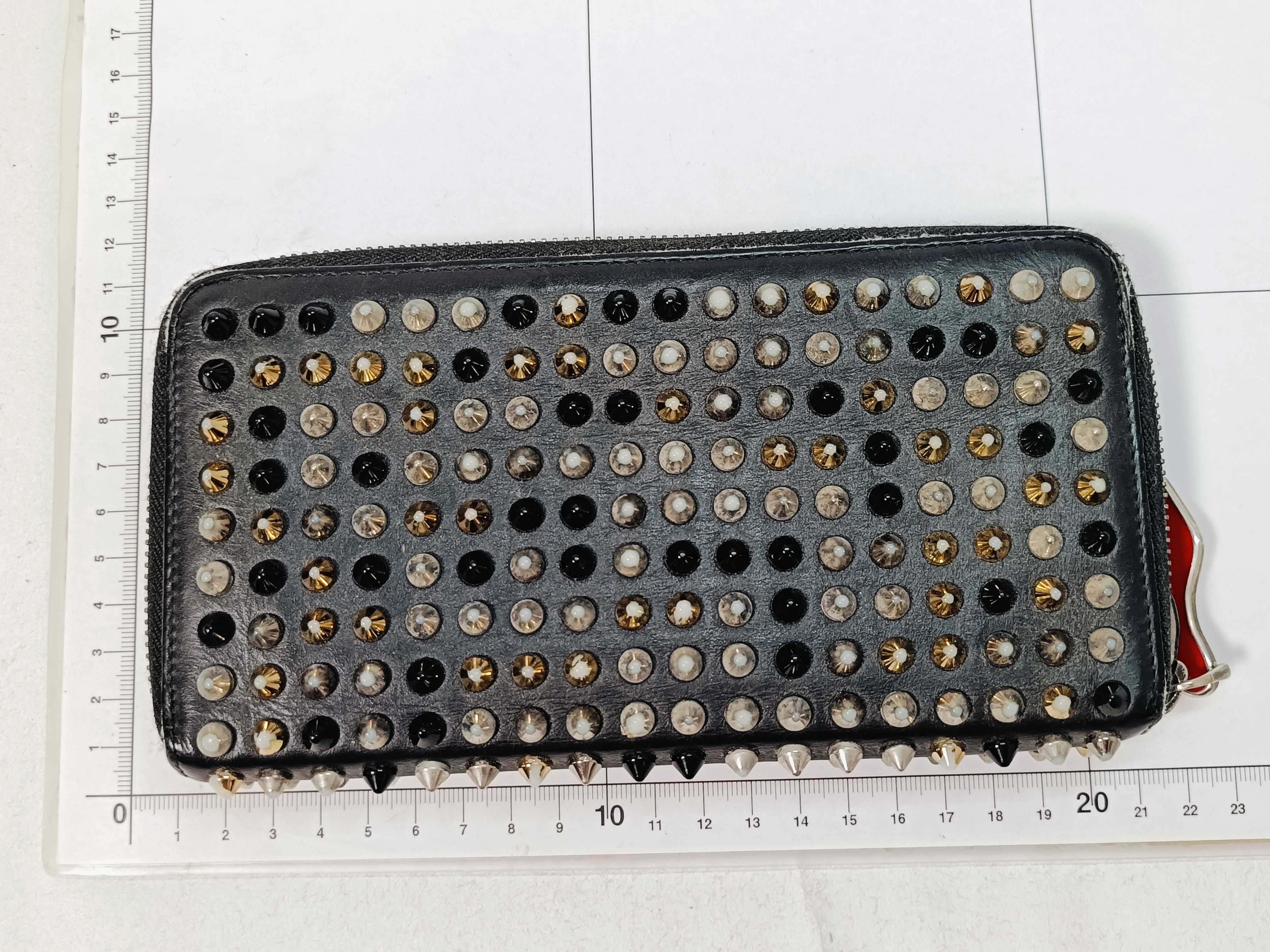 Studded Zippy Long Wallet — view 2