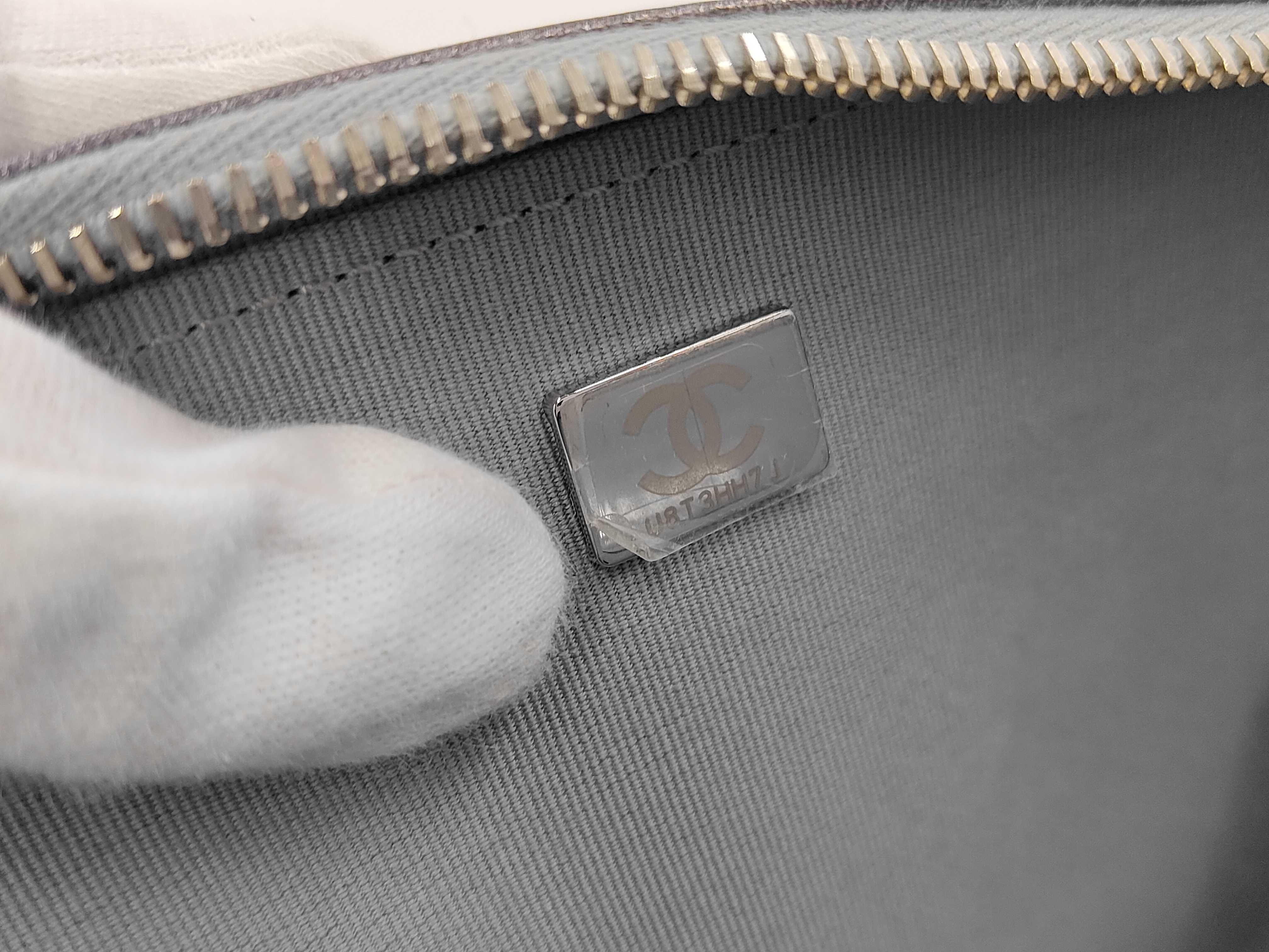 2250 Chain Shoulder Bag, Silver with SV Hardware — view 10