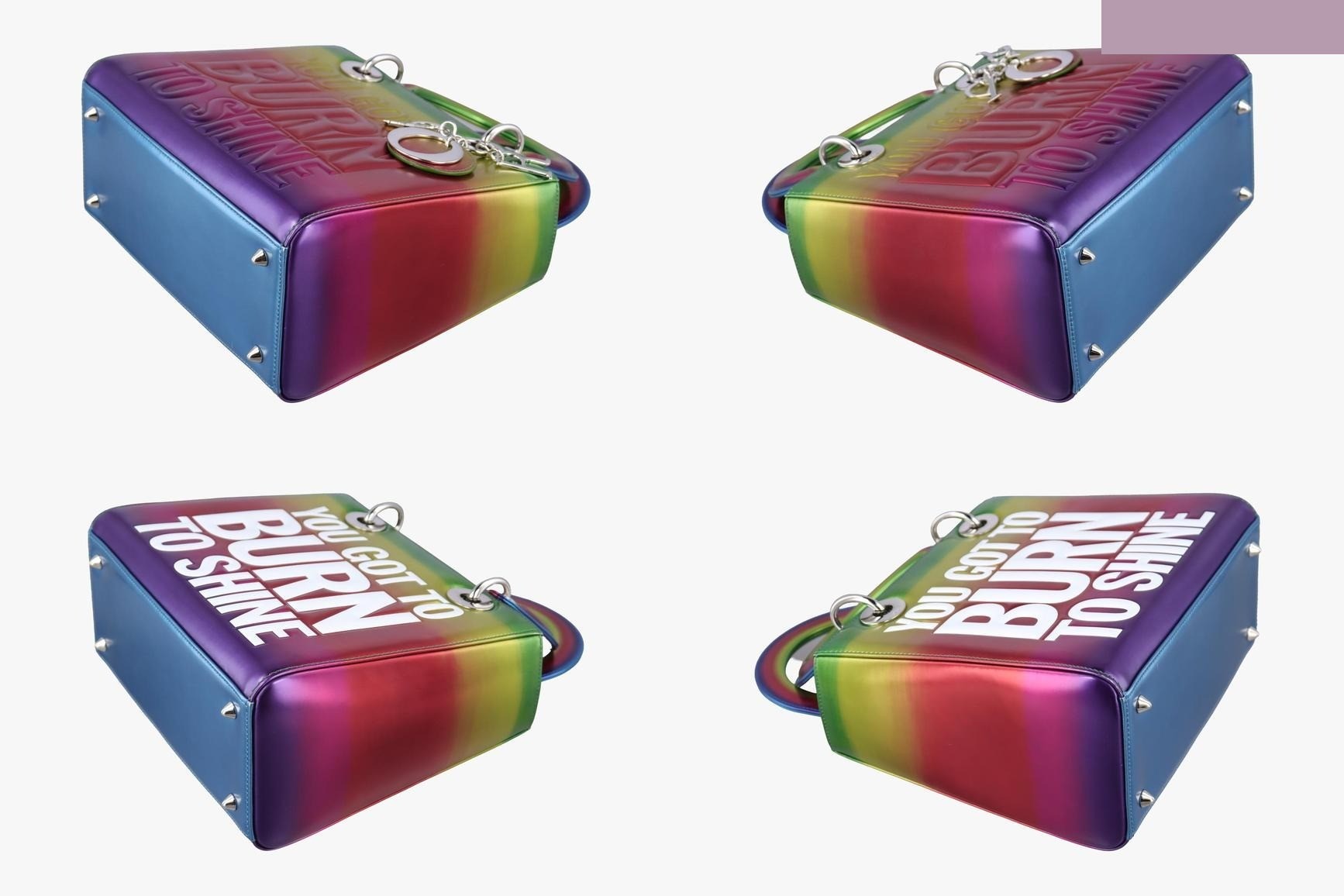 Lady Dior Leather Multicolor — view 4