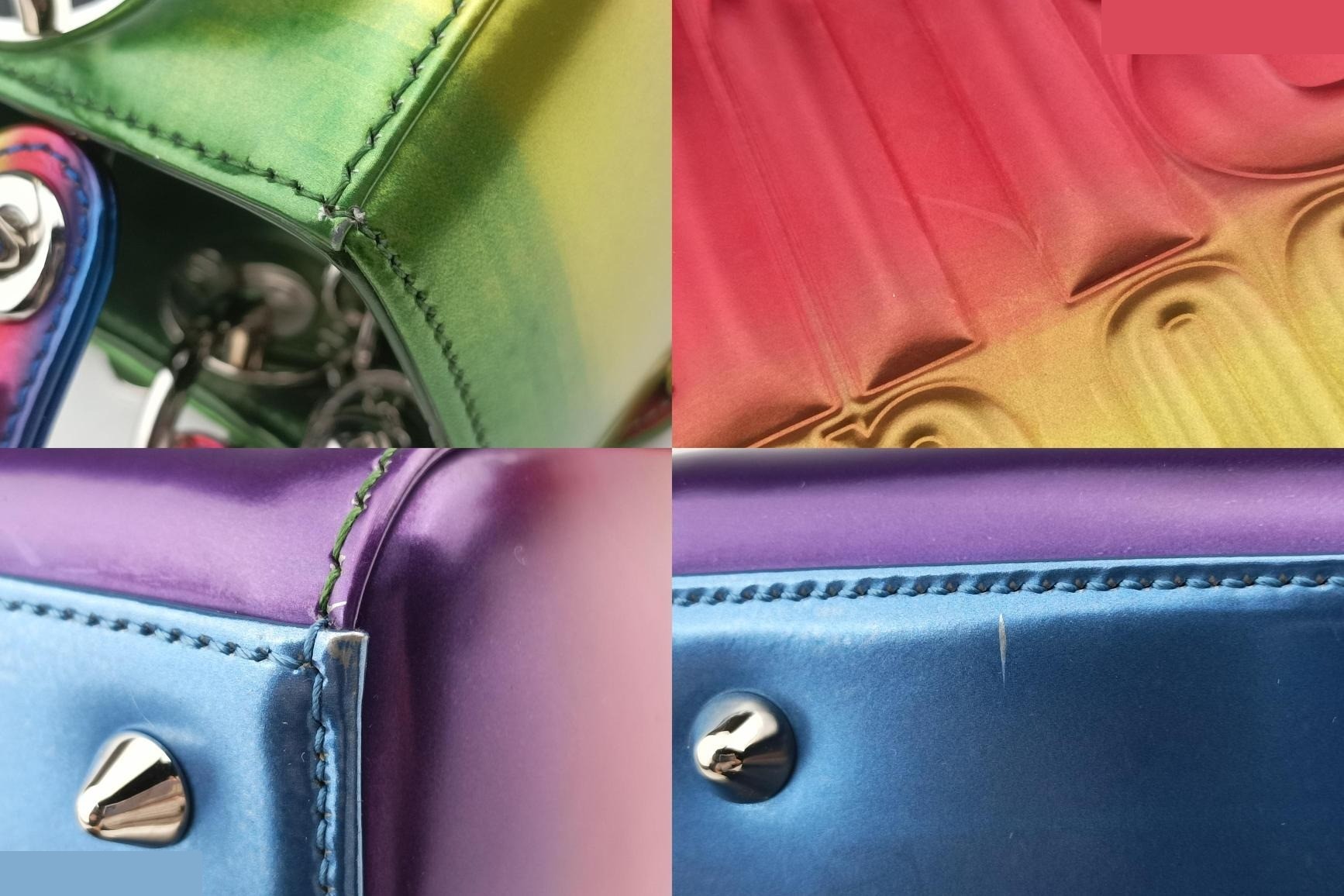 Lady Dior Leather Multicolor — view 10
