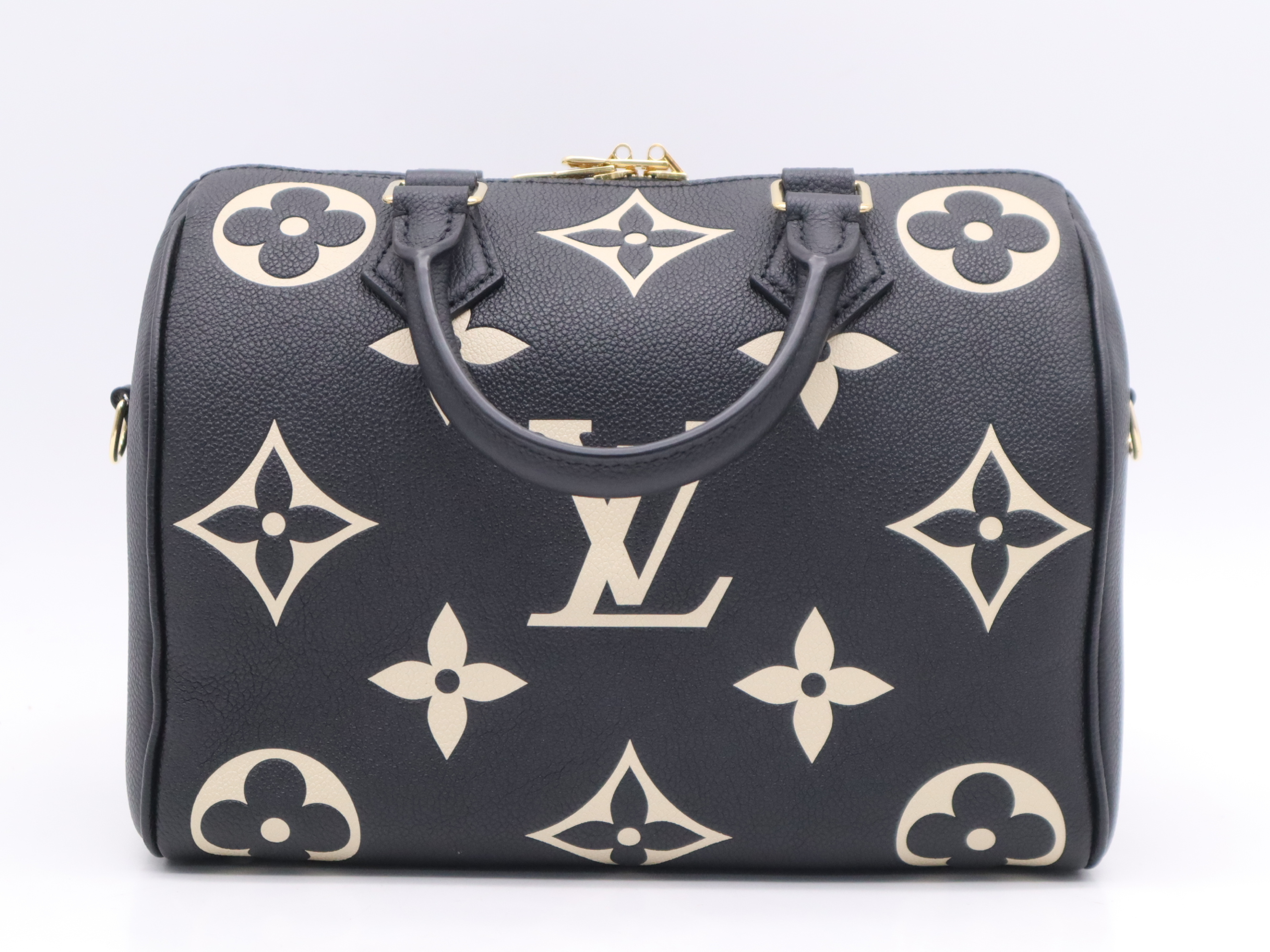 M58947 Empreinte Speedy 25 Bandoulière Bicolor Handbag with Padlock and 2 Keys — view 2