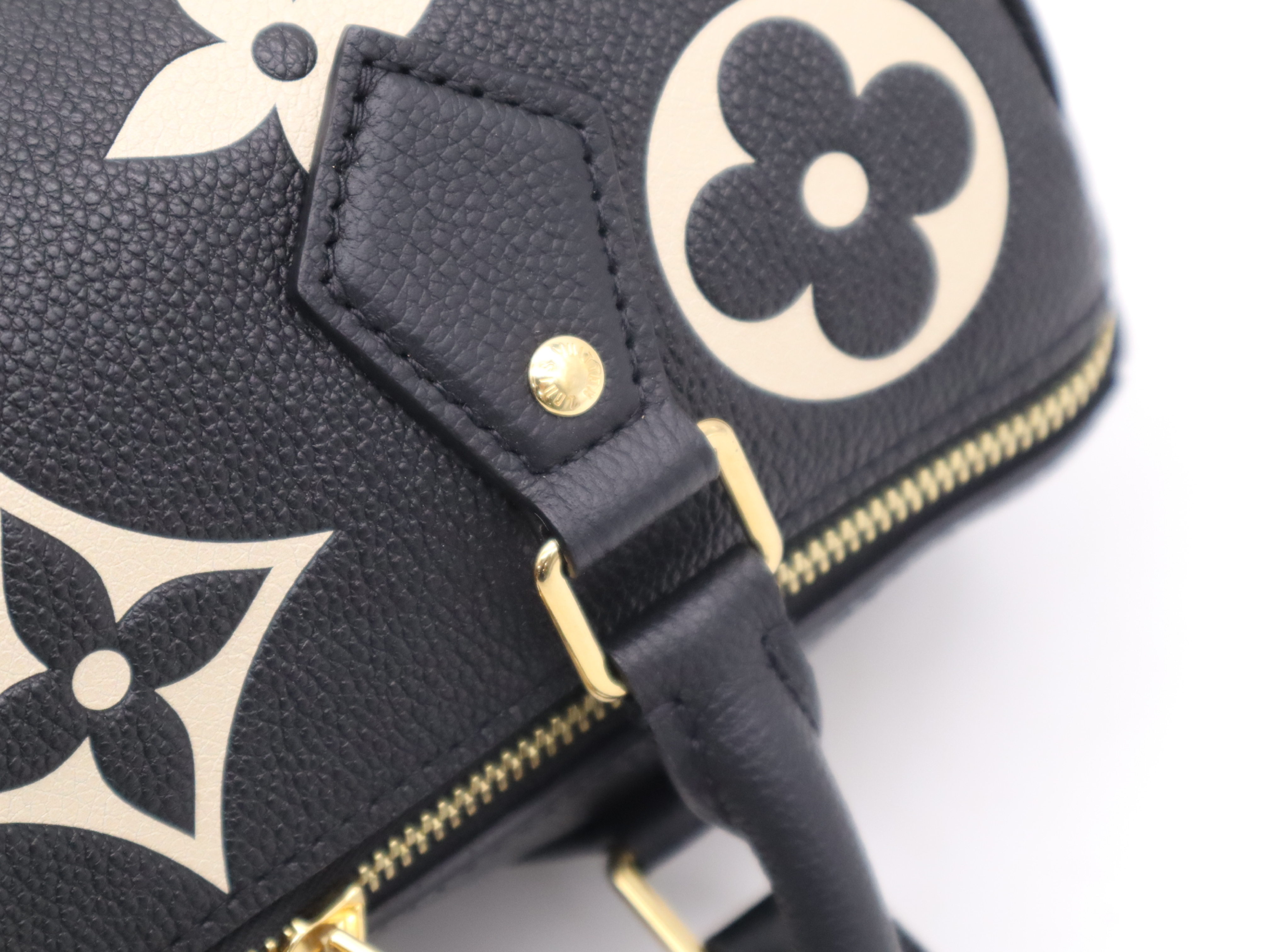 M58947 Empreinte Speedy 25 Bandoulière Bicolor Handbag with Padlock and 2 Keys — view 8