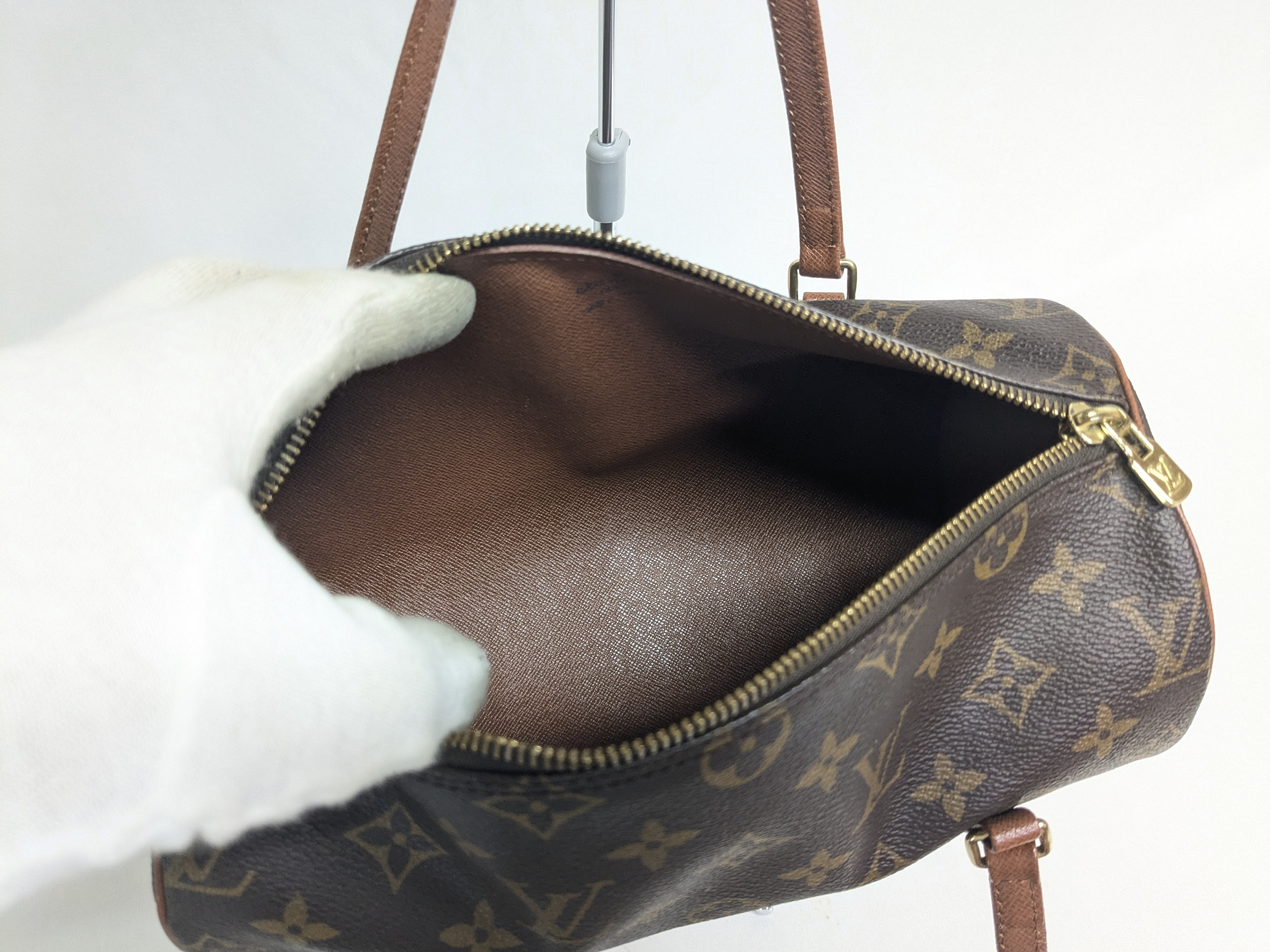 LV Monogram Papillon 26 Handbag — view 7