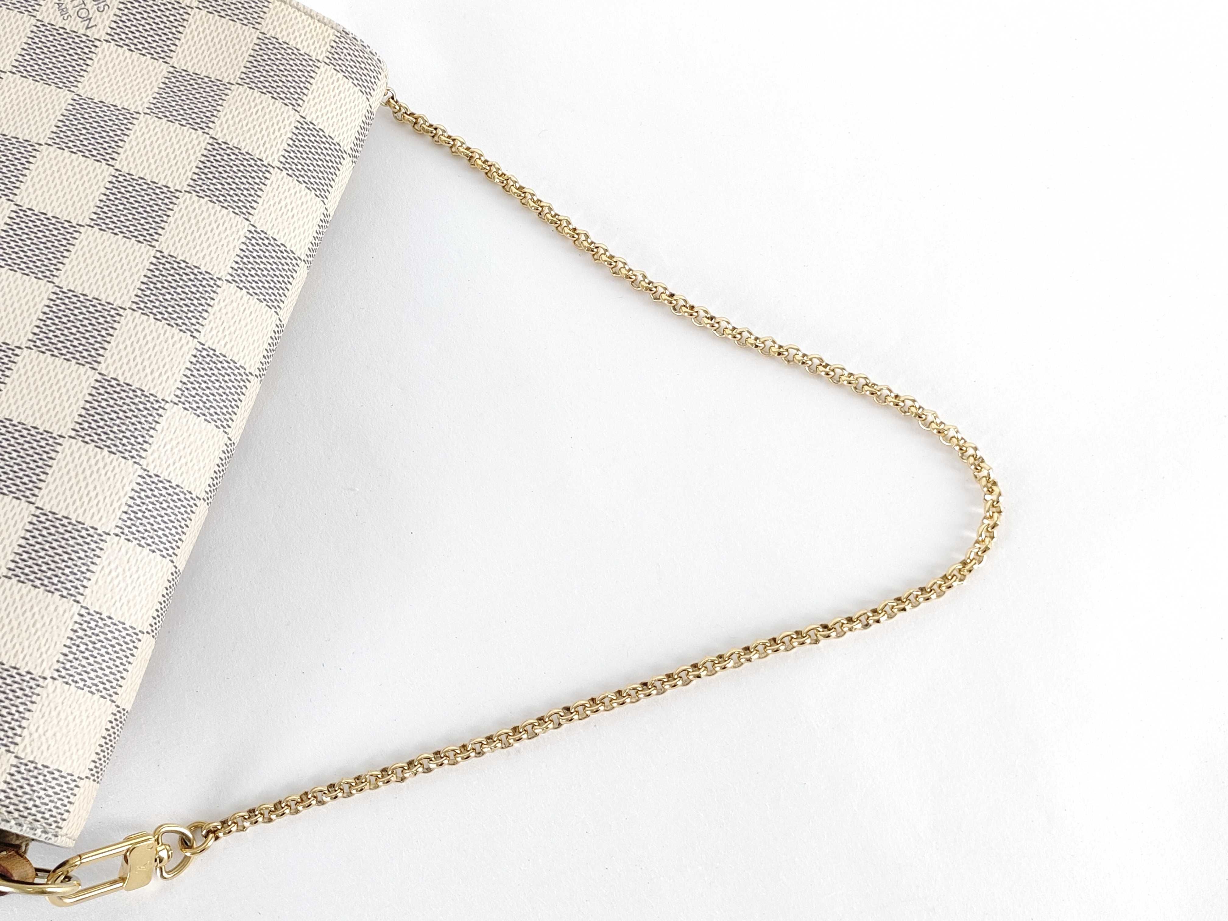 Damier Azur Shoulder Bag — view 3