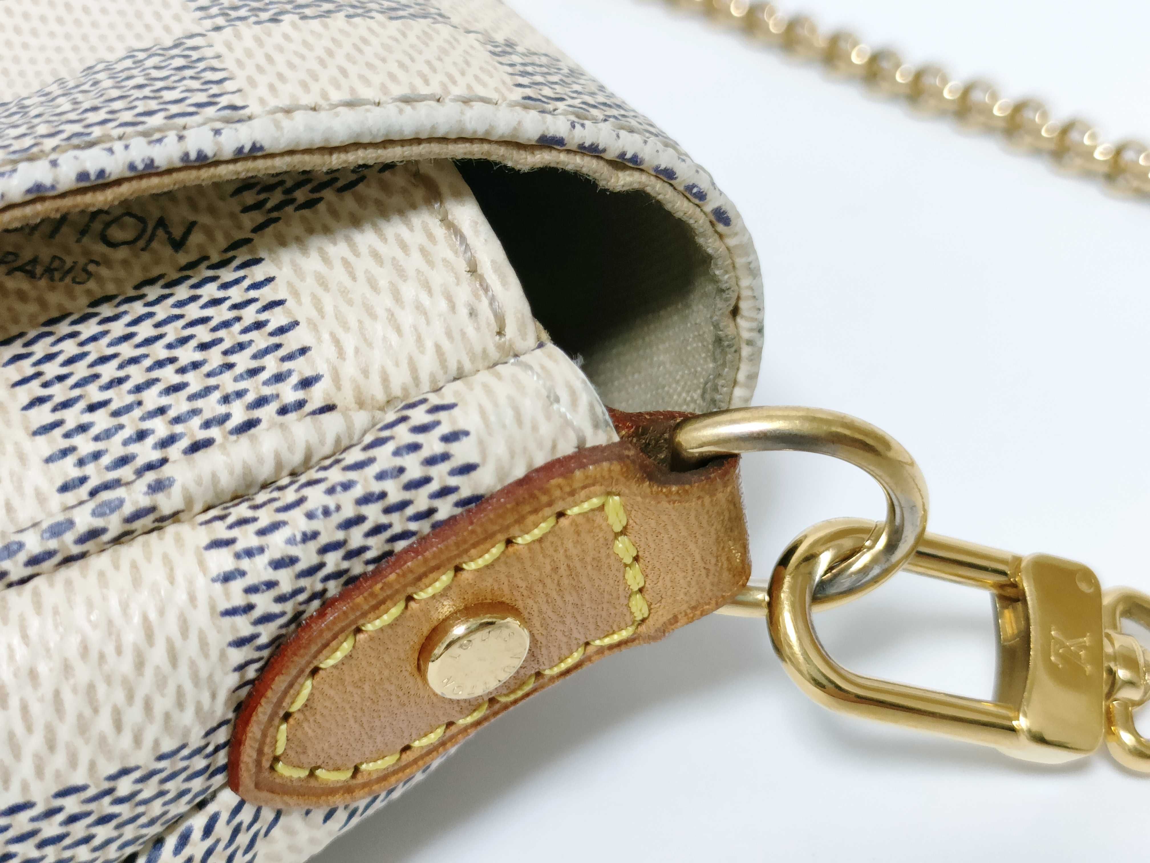 Damier Azur Shoulder Bag — view 5