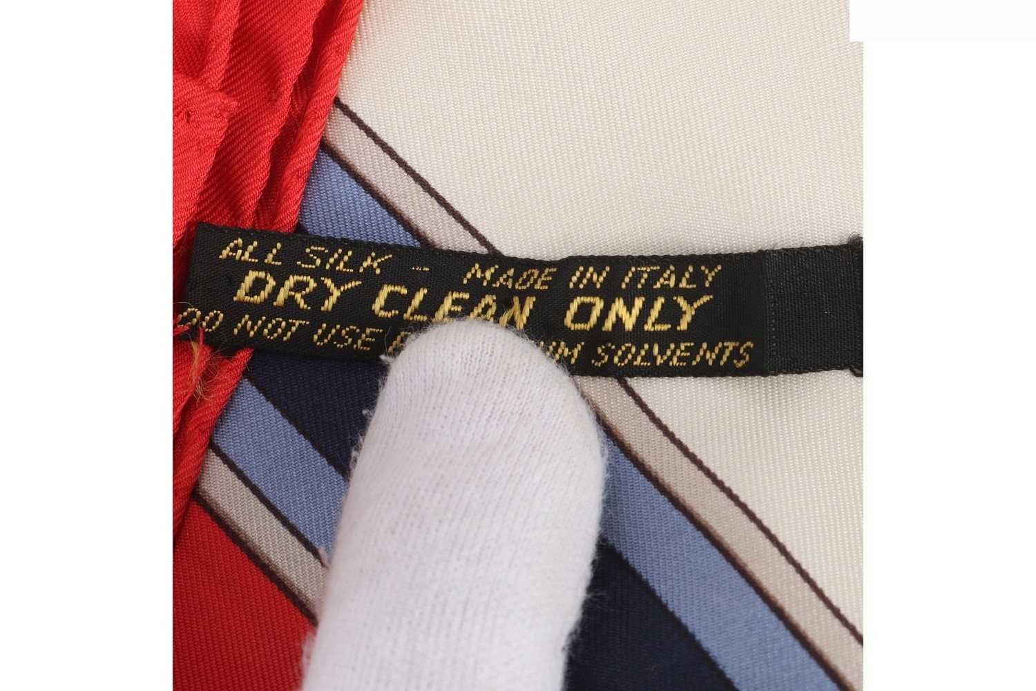Tagged, 100% Silk Scarf — view 7