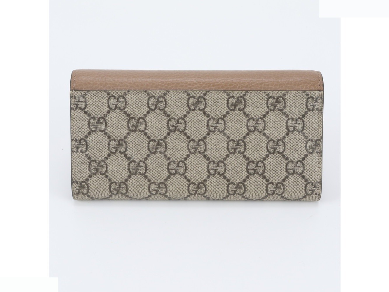 GG Supreme GG Marmont 456116 Leather Long Wallet — view 2
