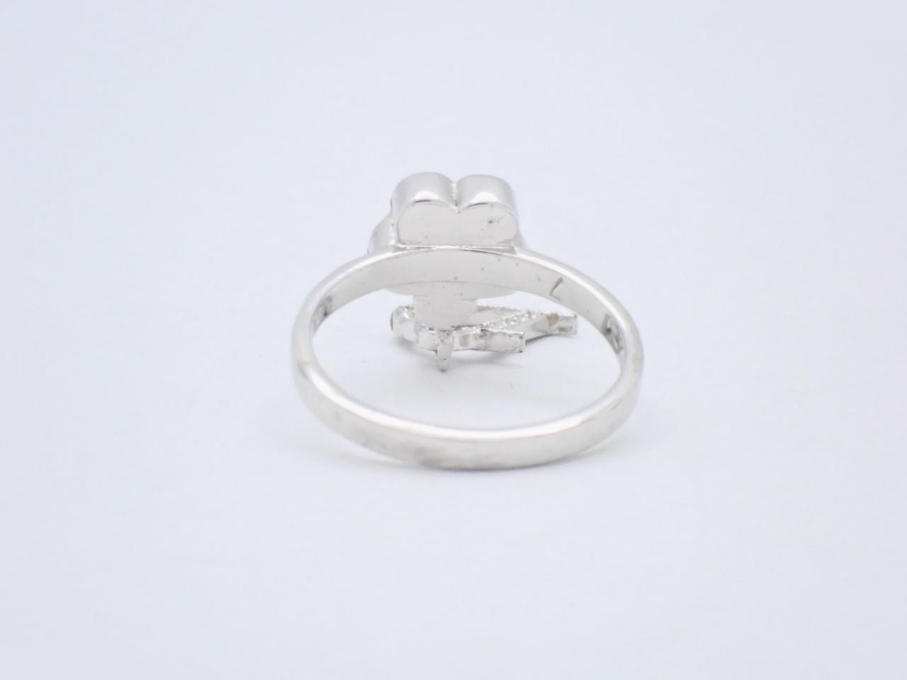Stone Flower Ring D, Ring Size #14 — view 2