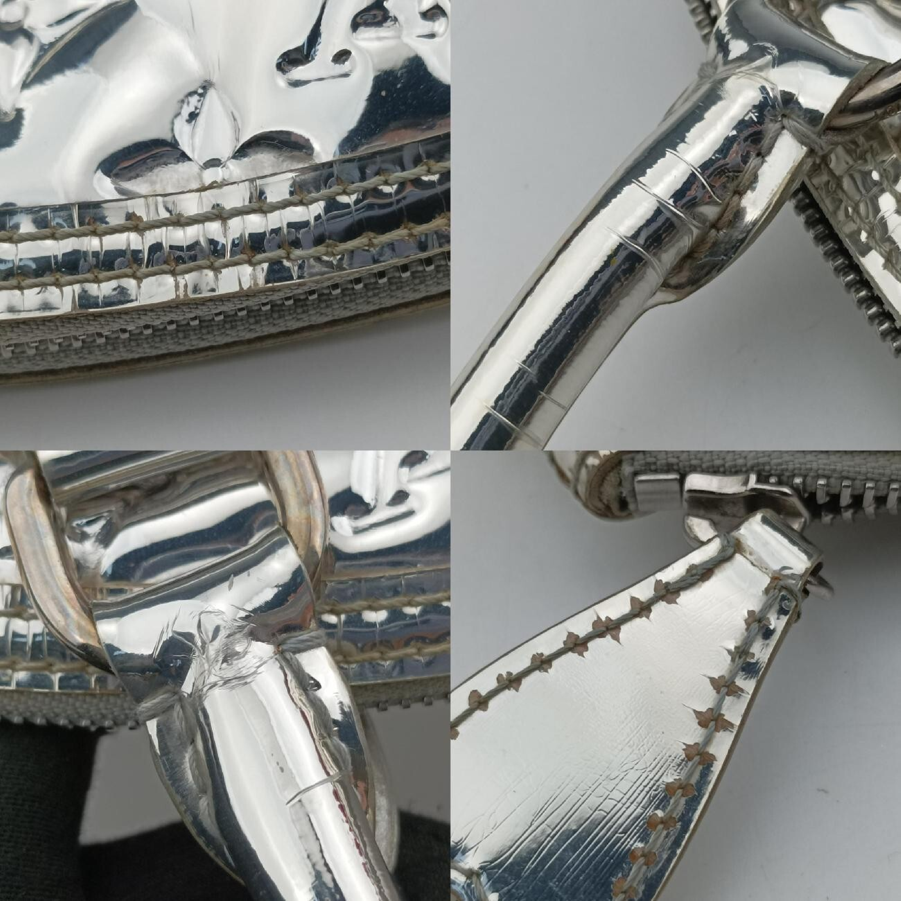 Monogram Miroir Silver Lockit M95449 SP1067 Handbag — view 9