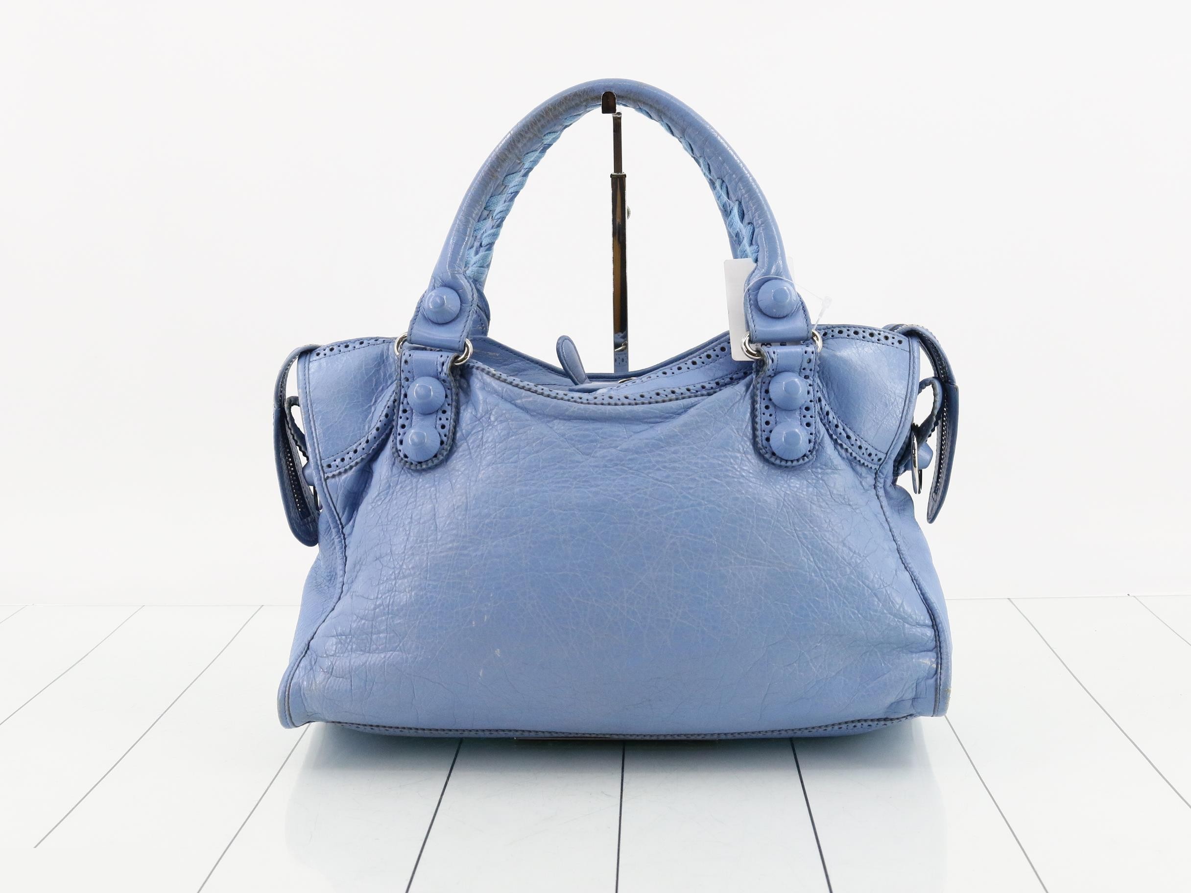 Giant Cite Tote Bag, Light Blue, 2-Way Strap — view 2
