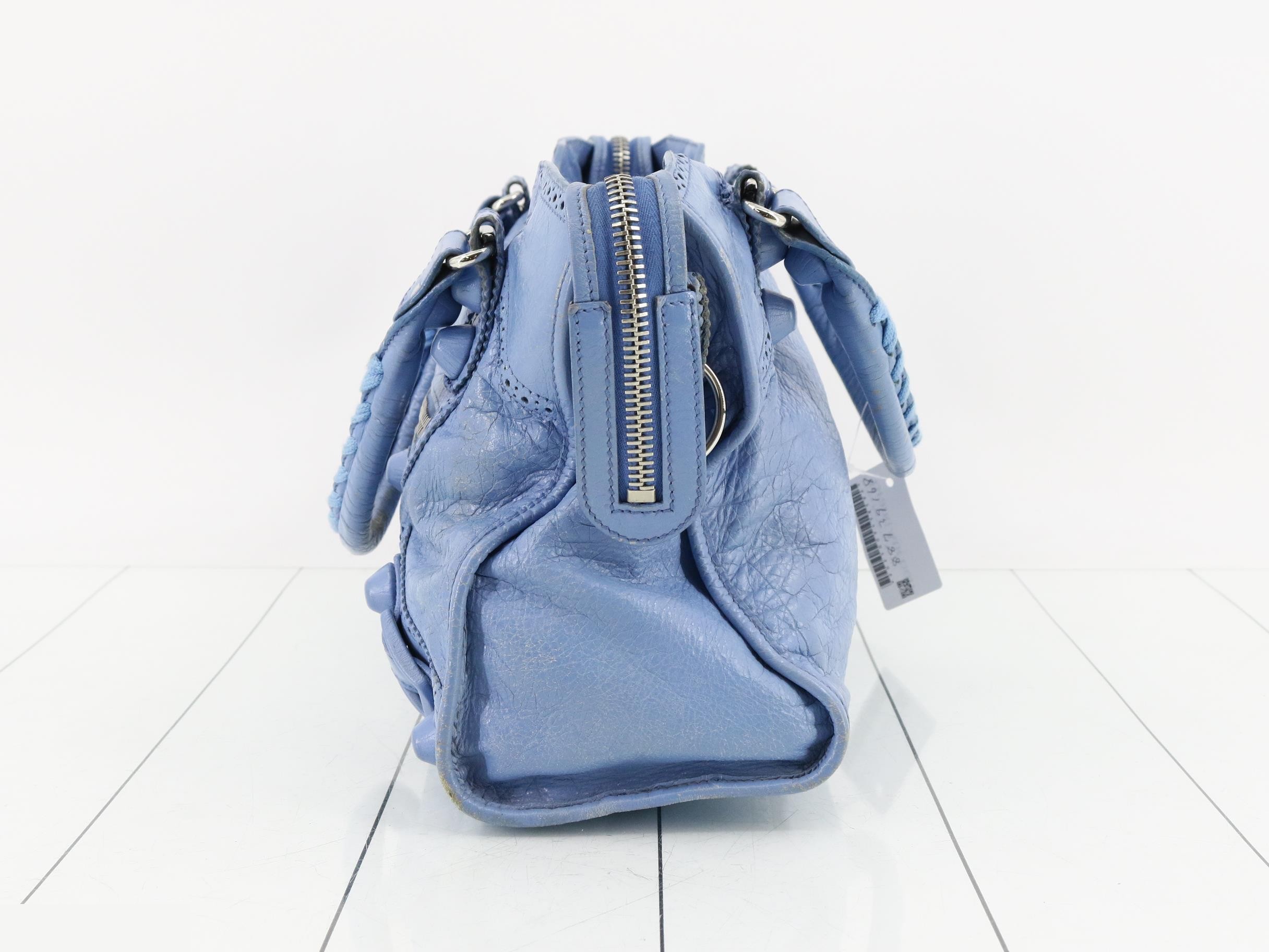 Giant Cite Tote Bag, Light Blue, 2-Way Strap — view 3