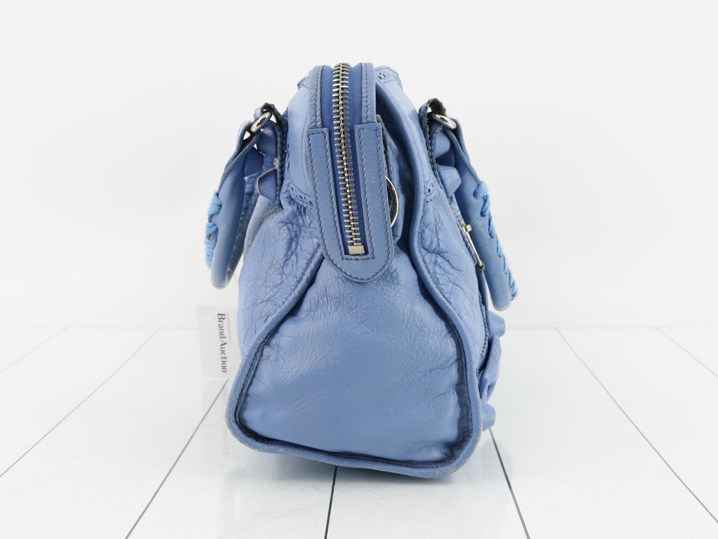 Giant Cite Tote Bag, Light Blue, 2-Way Strap — view 4