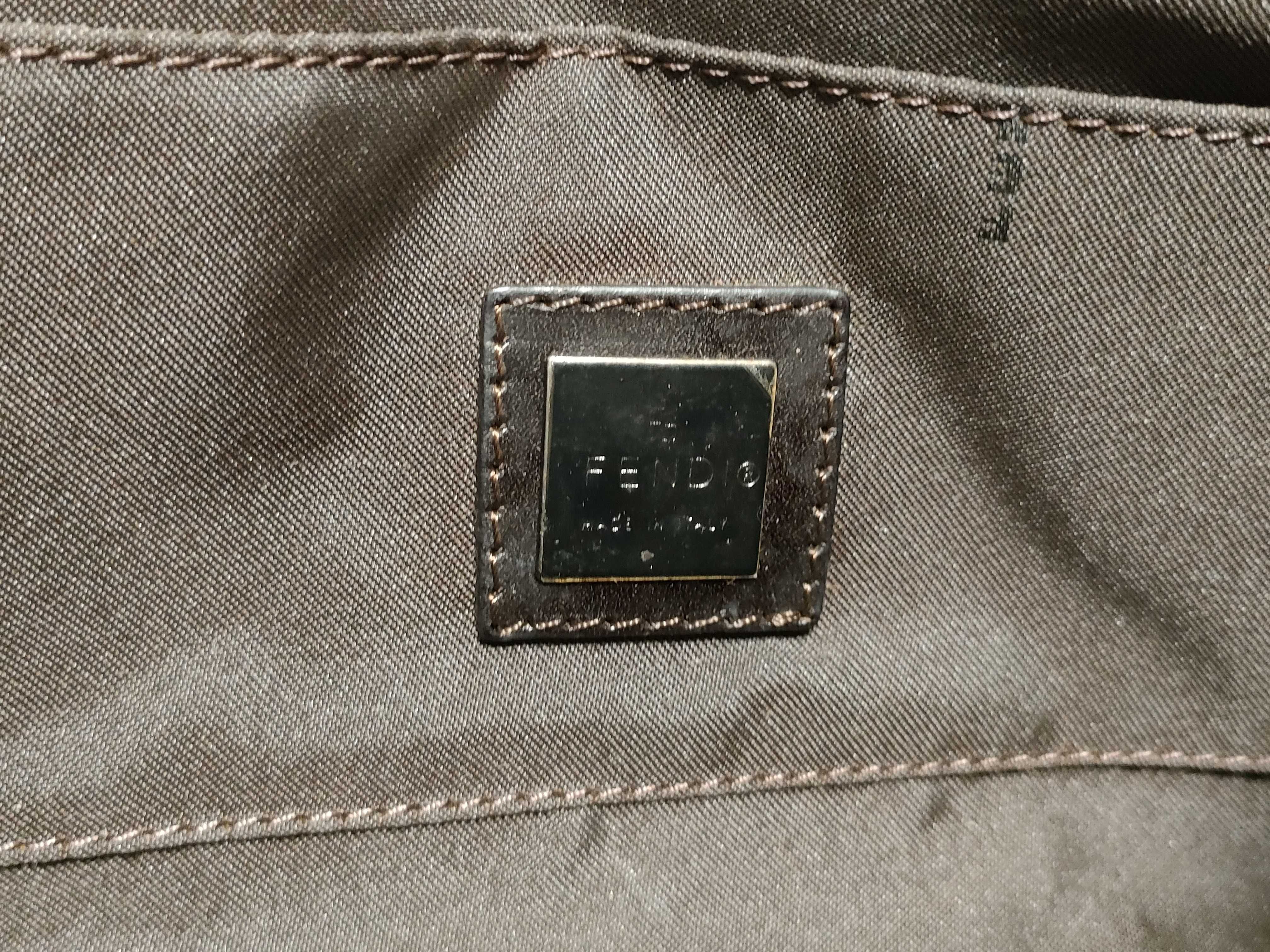 Zucca pattern Fendi handbag — view 12