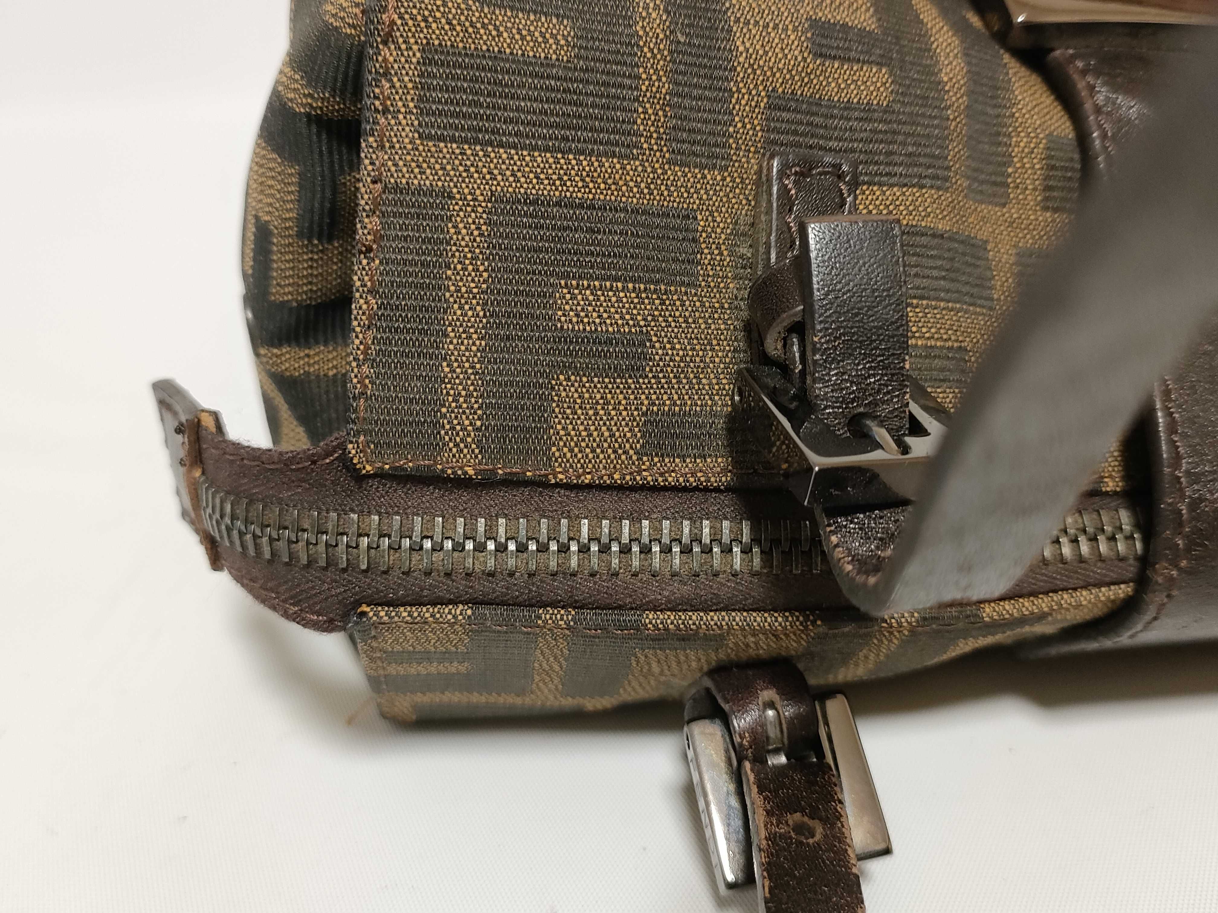 Zucca pattern Fendi handbag — view 6