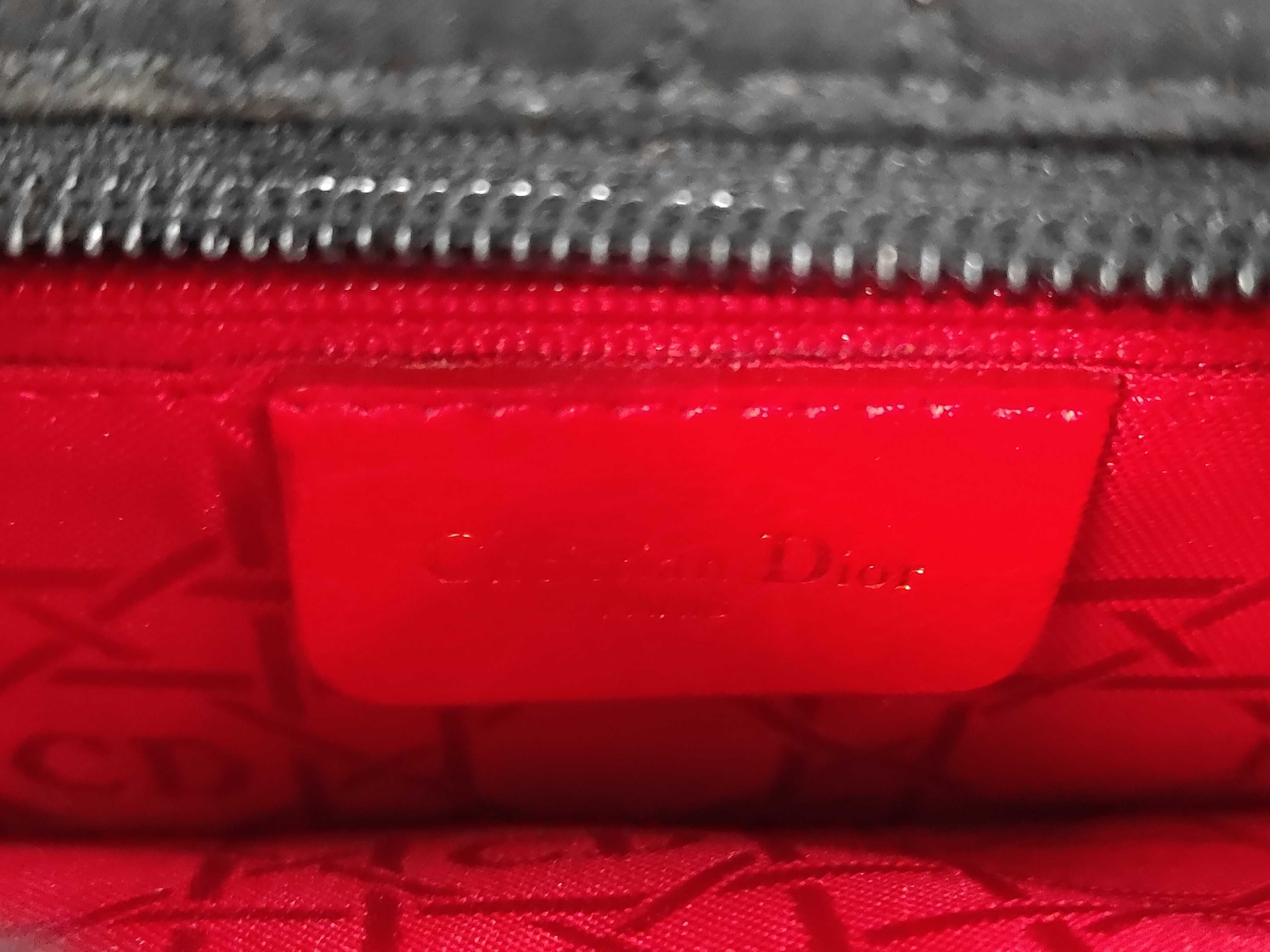 Lady Dior Cannage Nylon Handbag — view 7