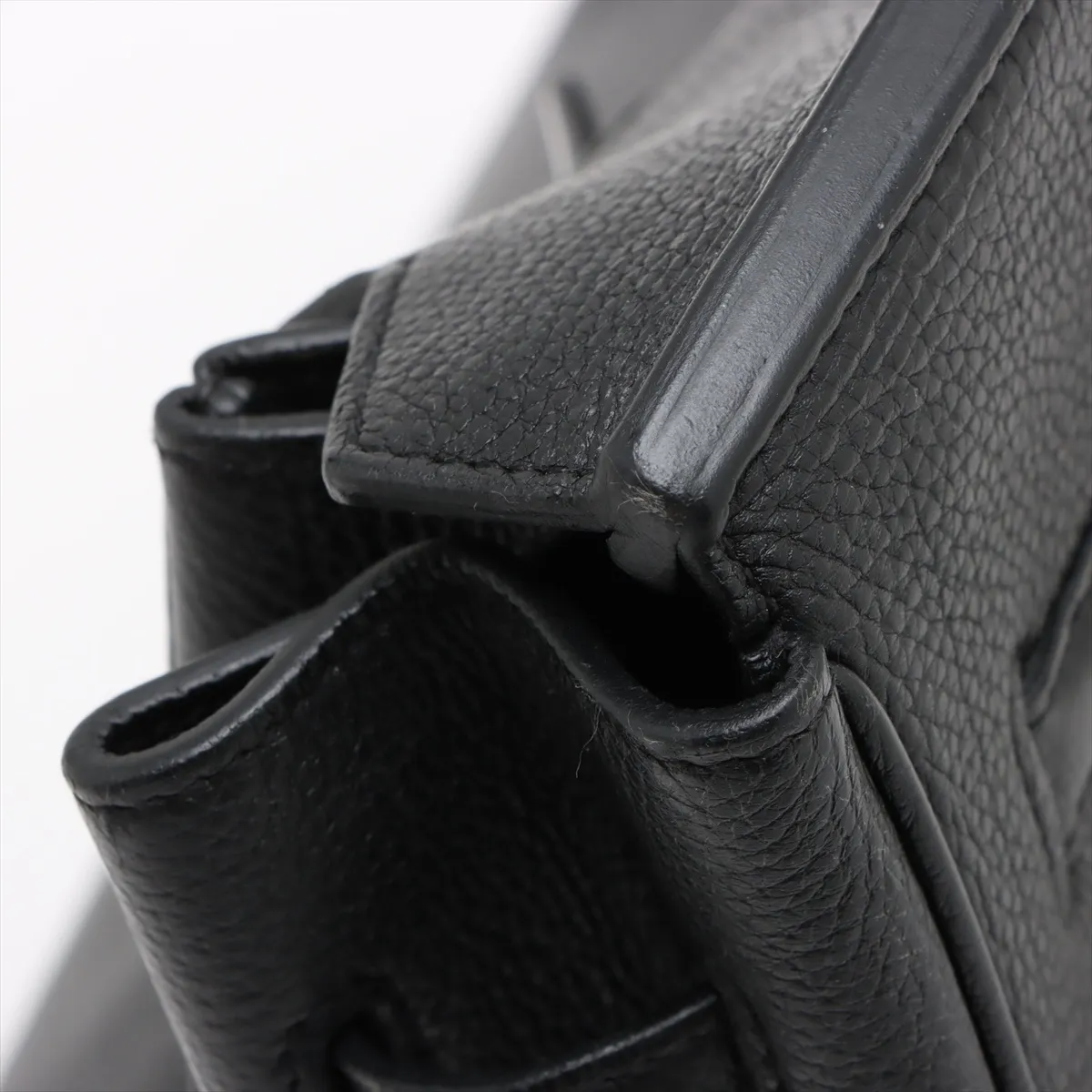 [Individually wrapped] Hermes Birkin 35 Le Tourne Togo Black Silver Hardware O:2011 — view 14
