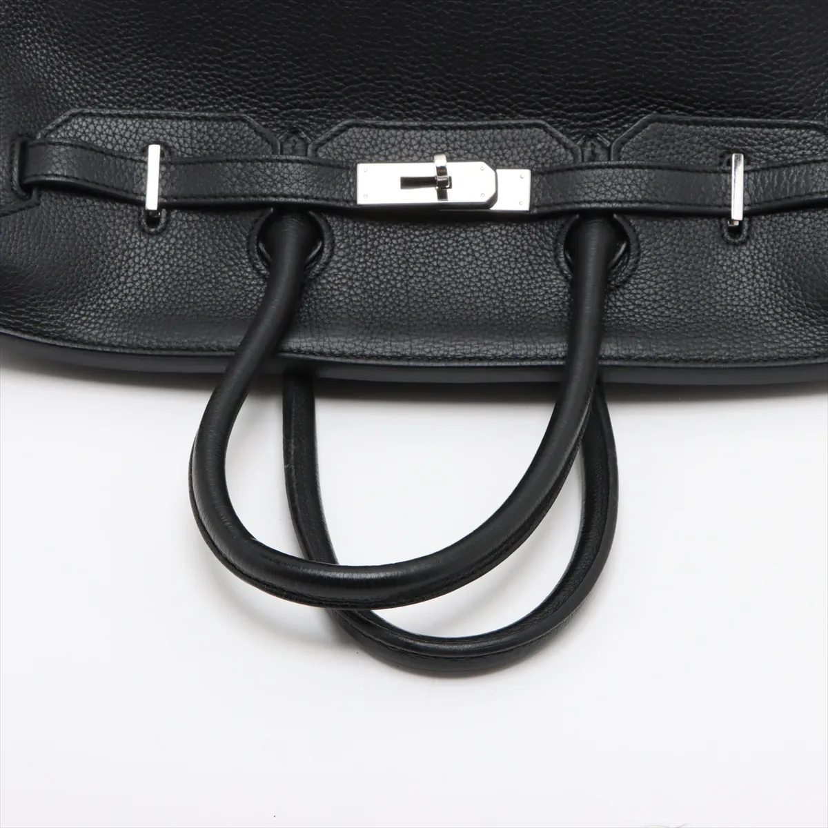 [Individually wrapped] Hermes Birkin 35 Le Tourne Togo Black Silver Hardware O:2011 — view 5