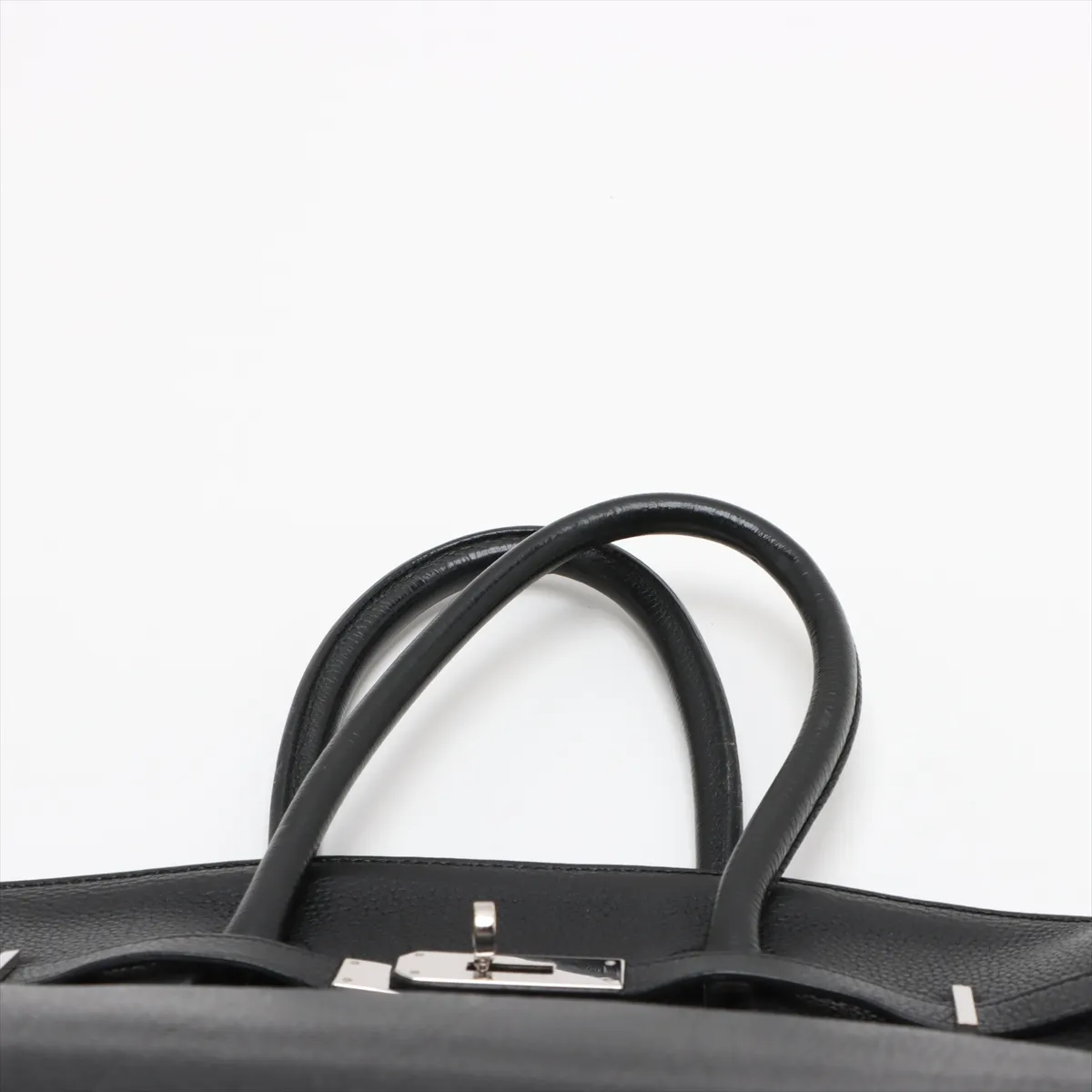 [Individually wrapped] Hermes Birkin 35 Le Tourne Togo Black Silver Hardware O:2011 — view 6