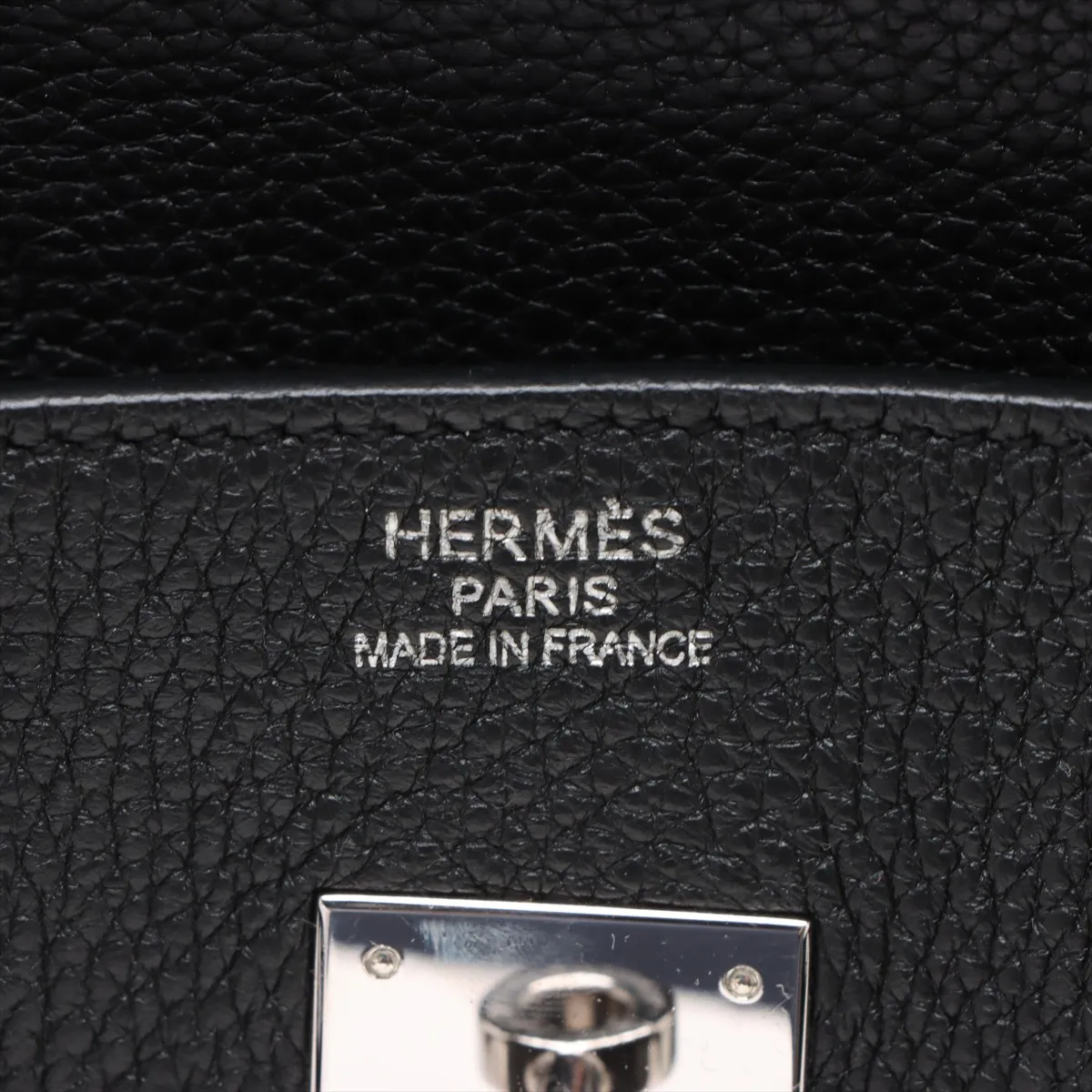 [Individually wrapped] Hermes Birkin 35 Le Tourne Togo Black Silver Hardware O:2011 — view 10