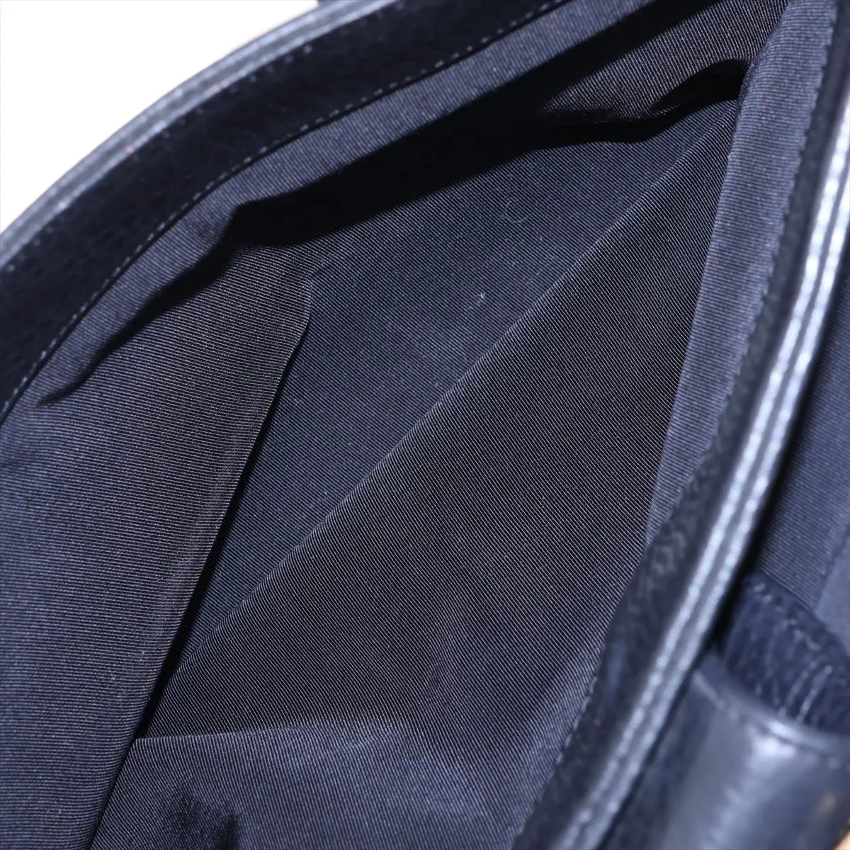 Executive Caviar Skin 2-Way Tote Bag, Black with Gold Hardware, 19312497, Serial Number 19 — view 13