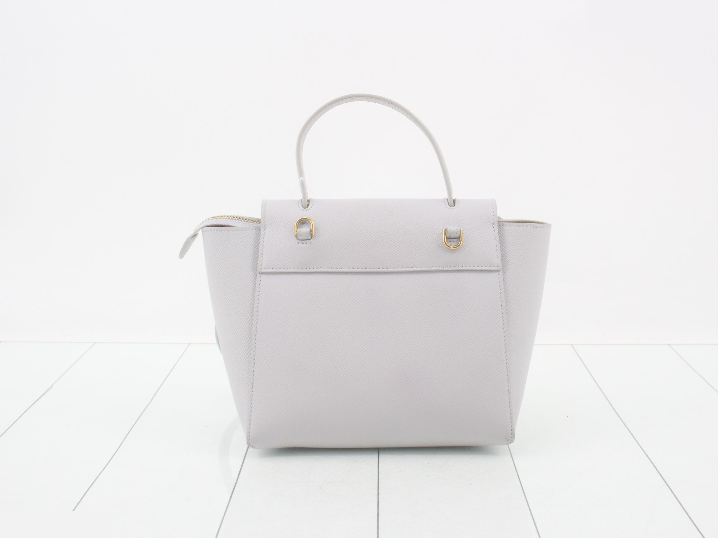 Micro Belt Bag, Gray — view 2