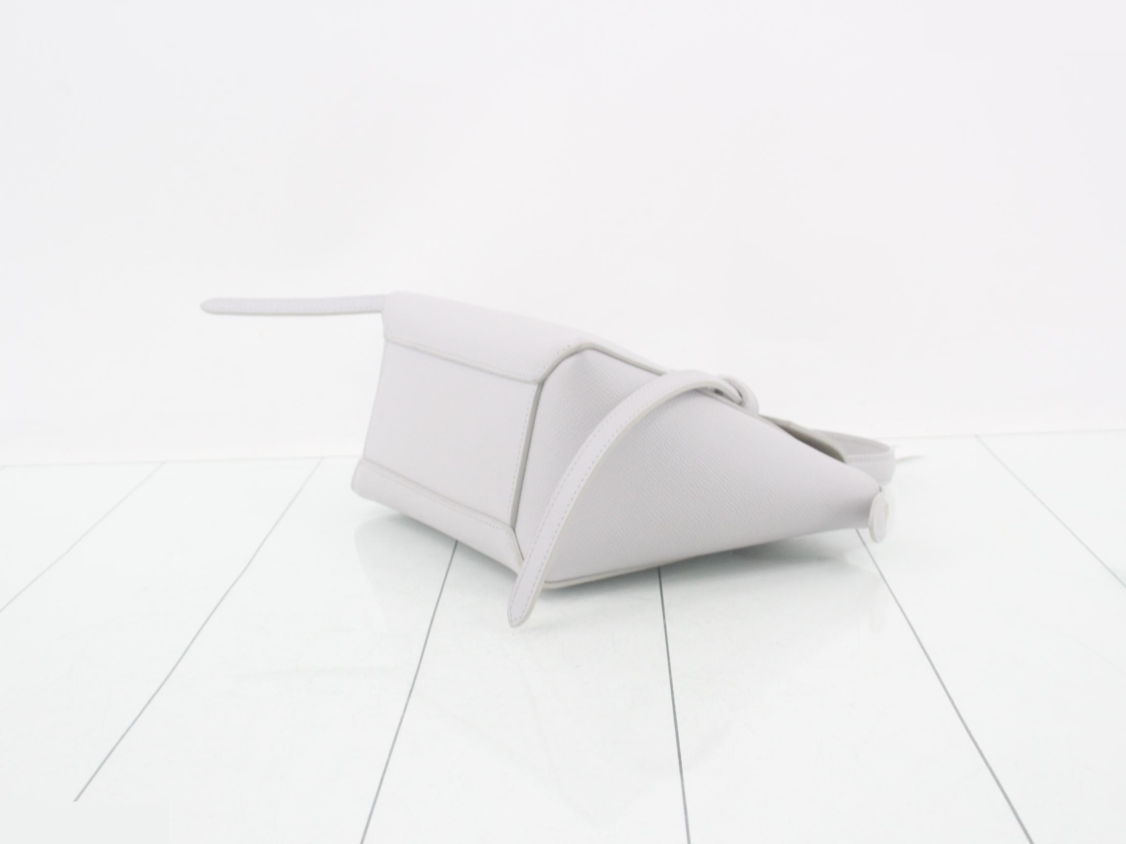 Micro Belt Bag, Gray — view 6