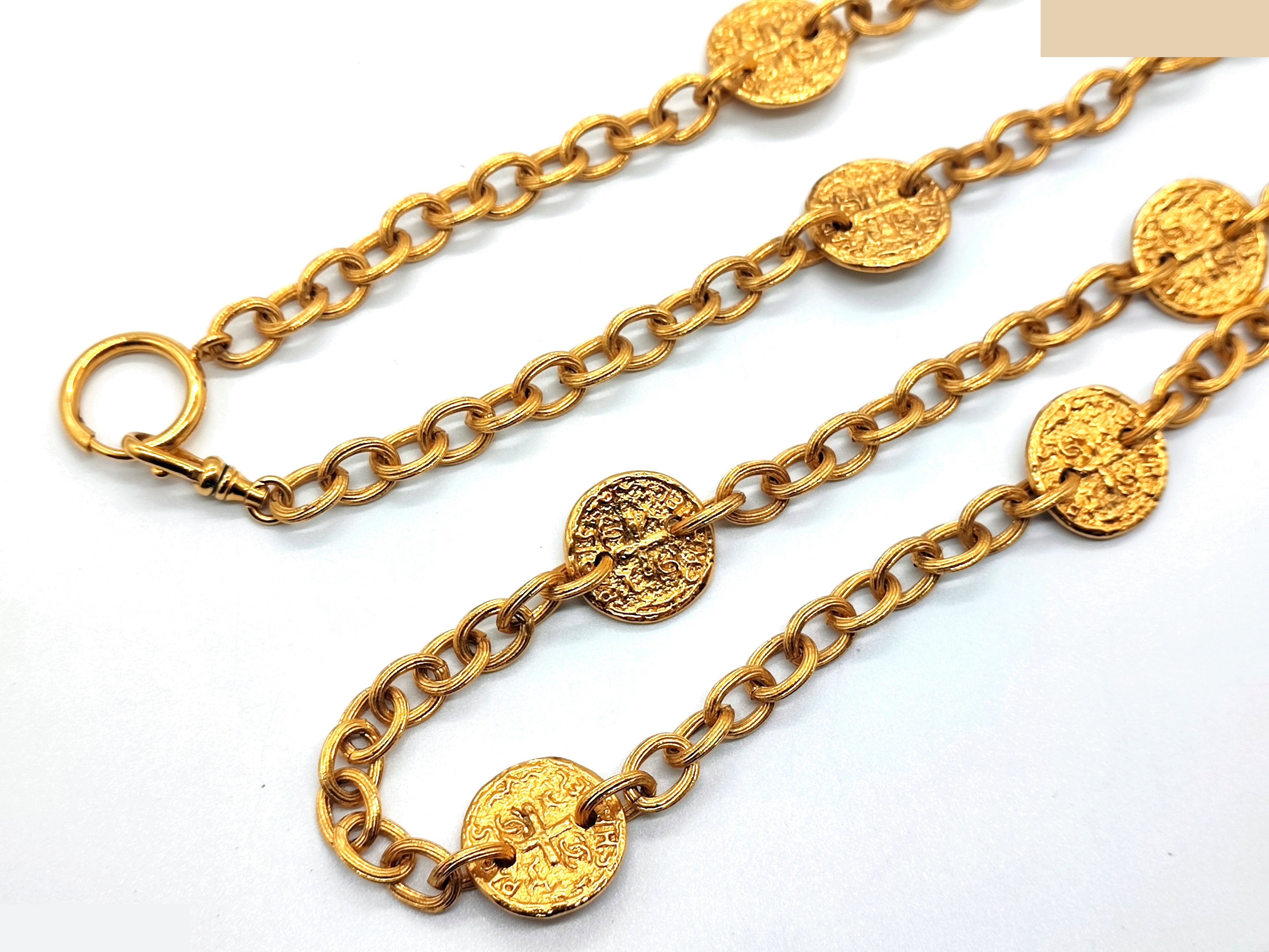 Coco Mark 9-strand necklace, 93A, neck circumference approximately 90cm — view 11