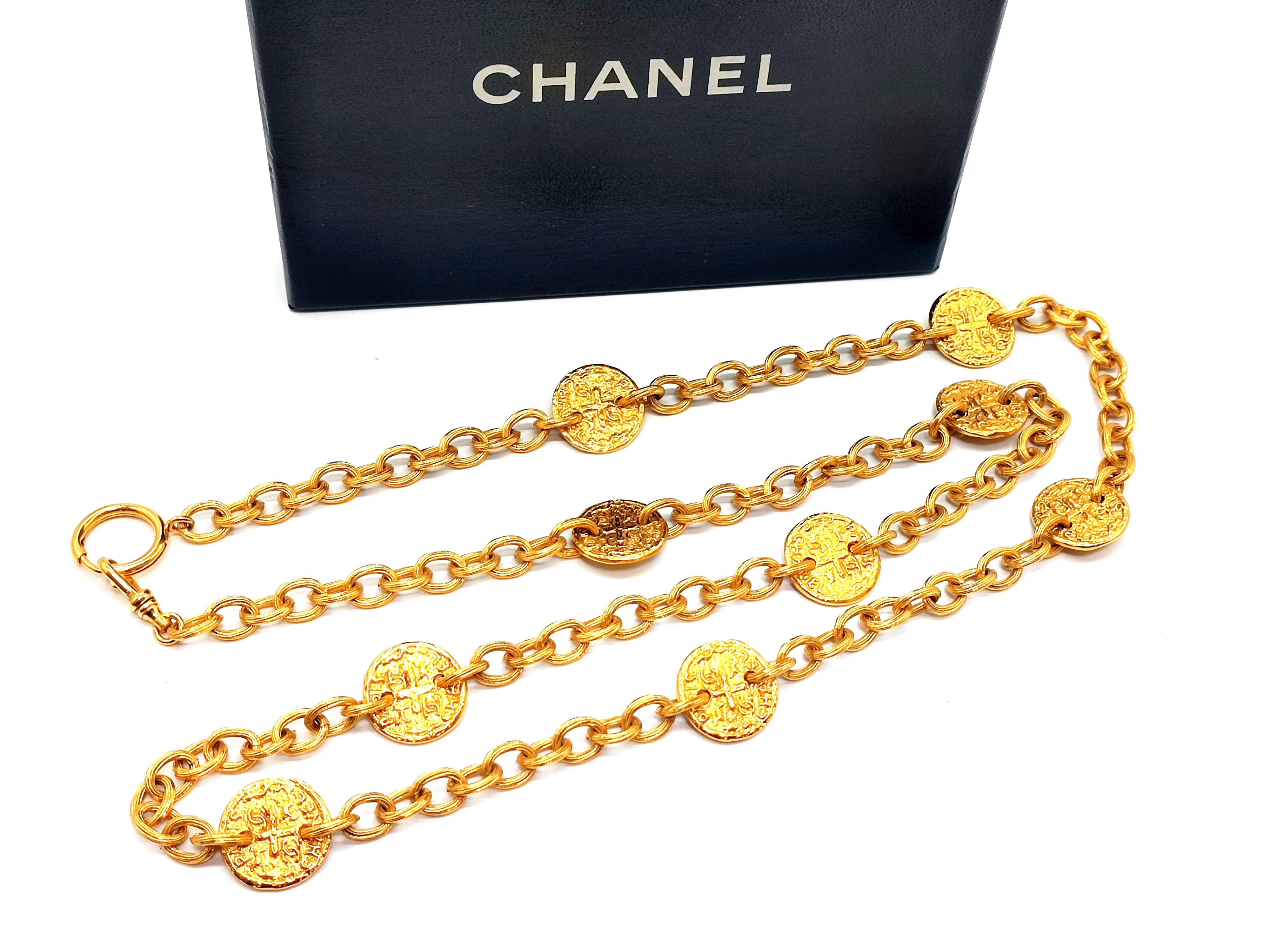Coco Mark 9-strand necklace, 93A, neck circumference approximately 90cm — view 3