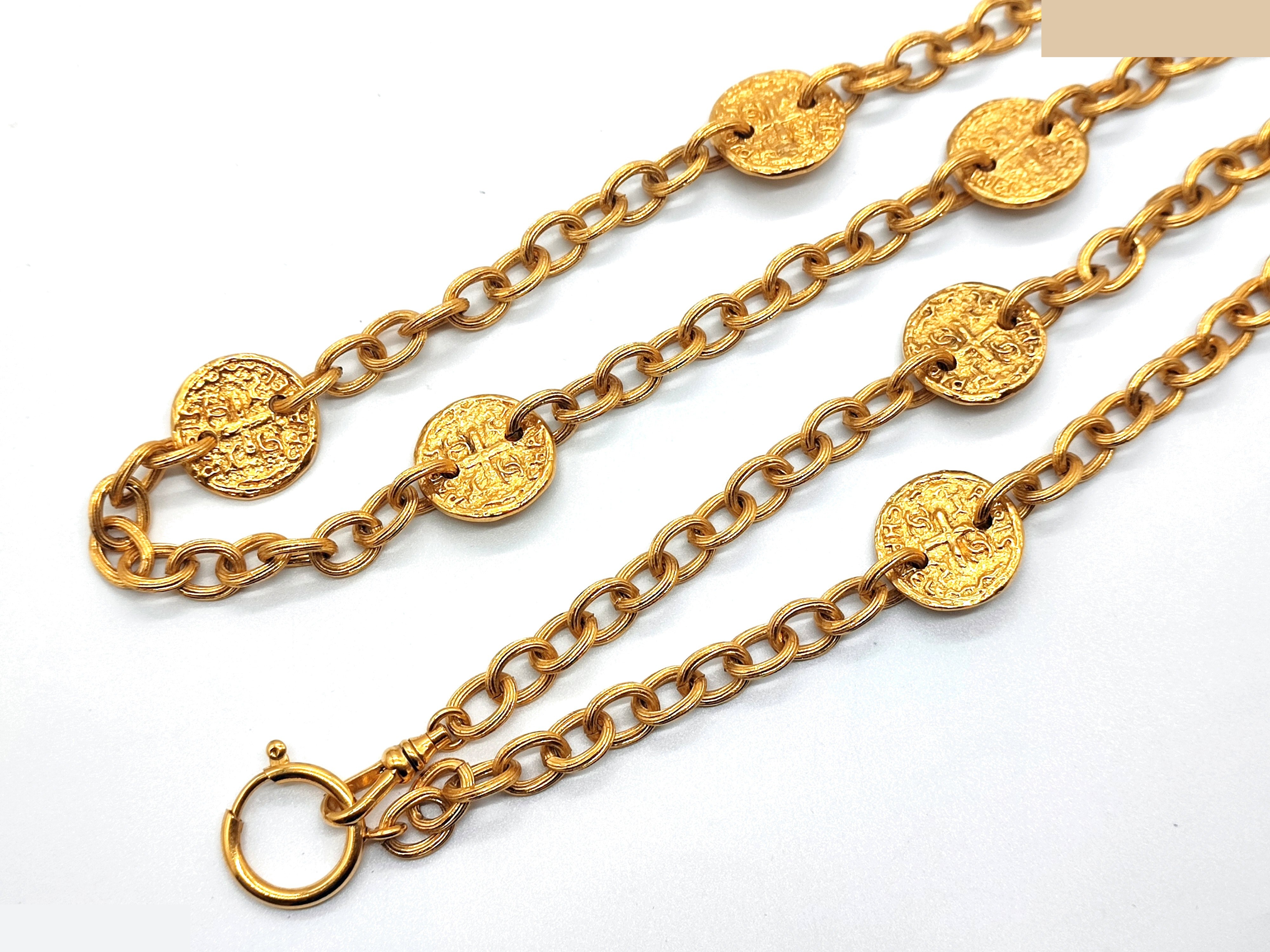 Coco Mark 9-strand necklace, 93A, neck circumference approximately 90cm — view 9