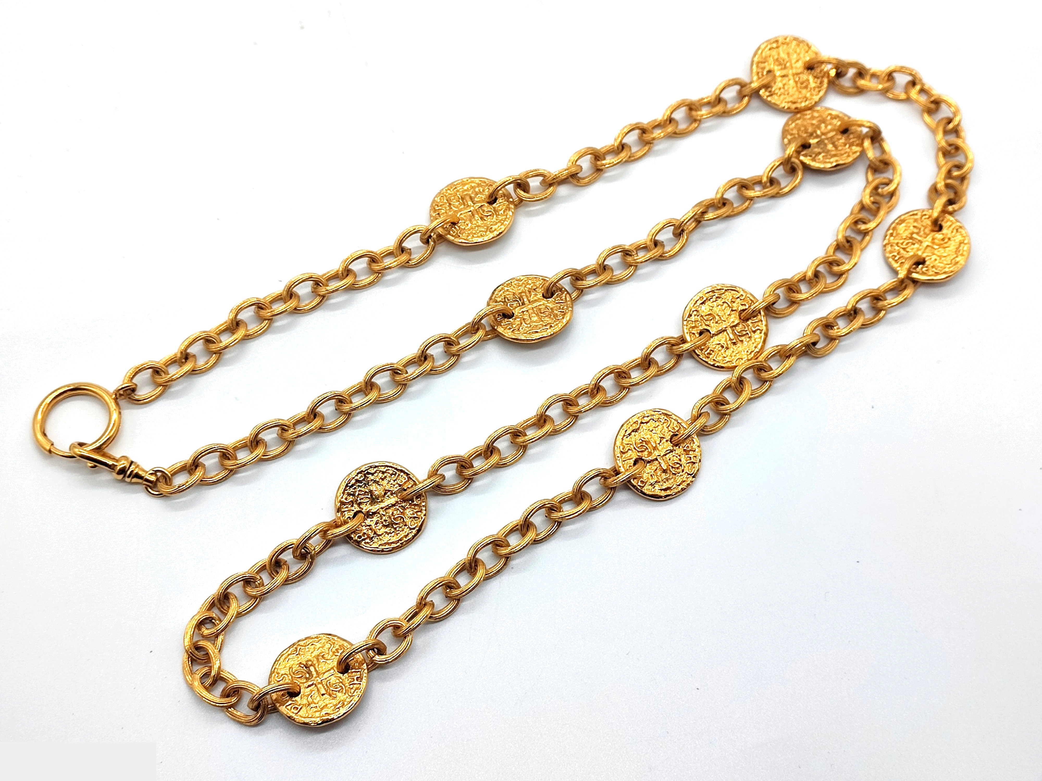 Coco Mark 9-strand necklace, 93A, neck circumference approximately 90cm — view 10