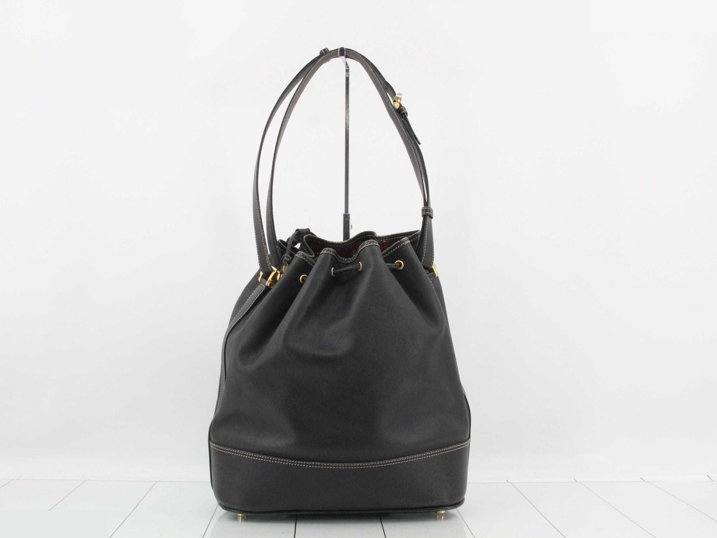 Calfskin Shoulder Bag, Black — view 2