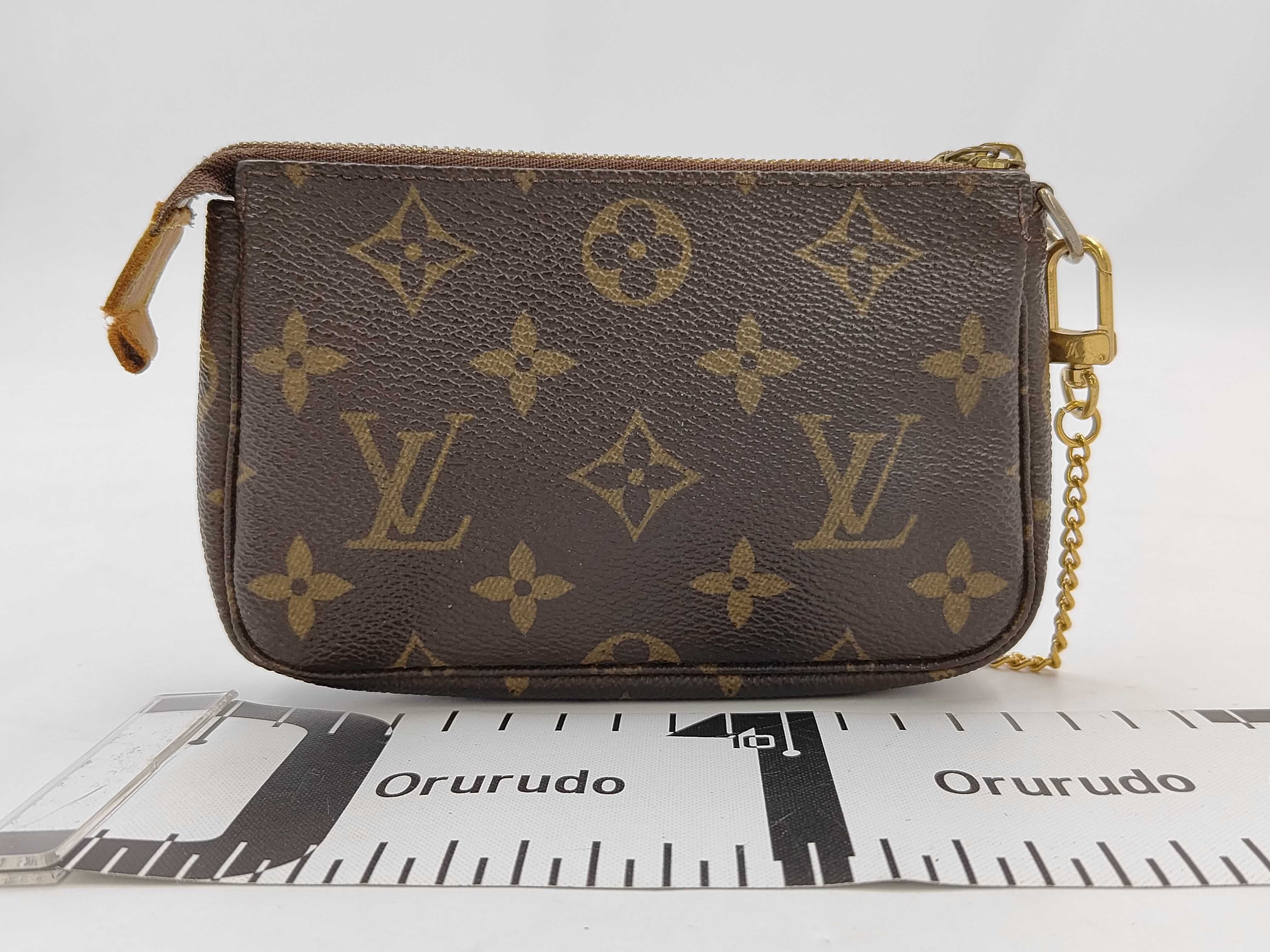 Monogram Mini Pochette Accessoires (FL2077 M58009) - Pouch with tear — view 2