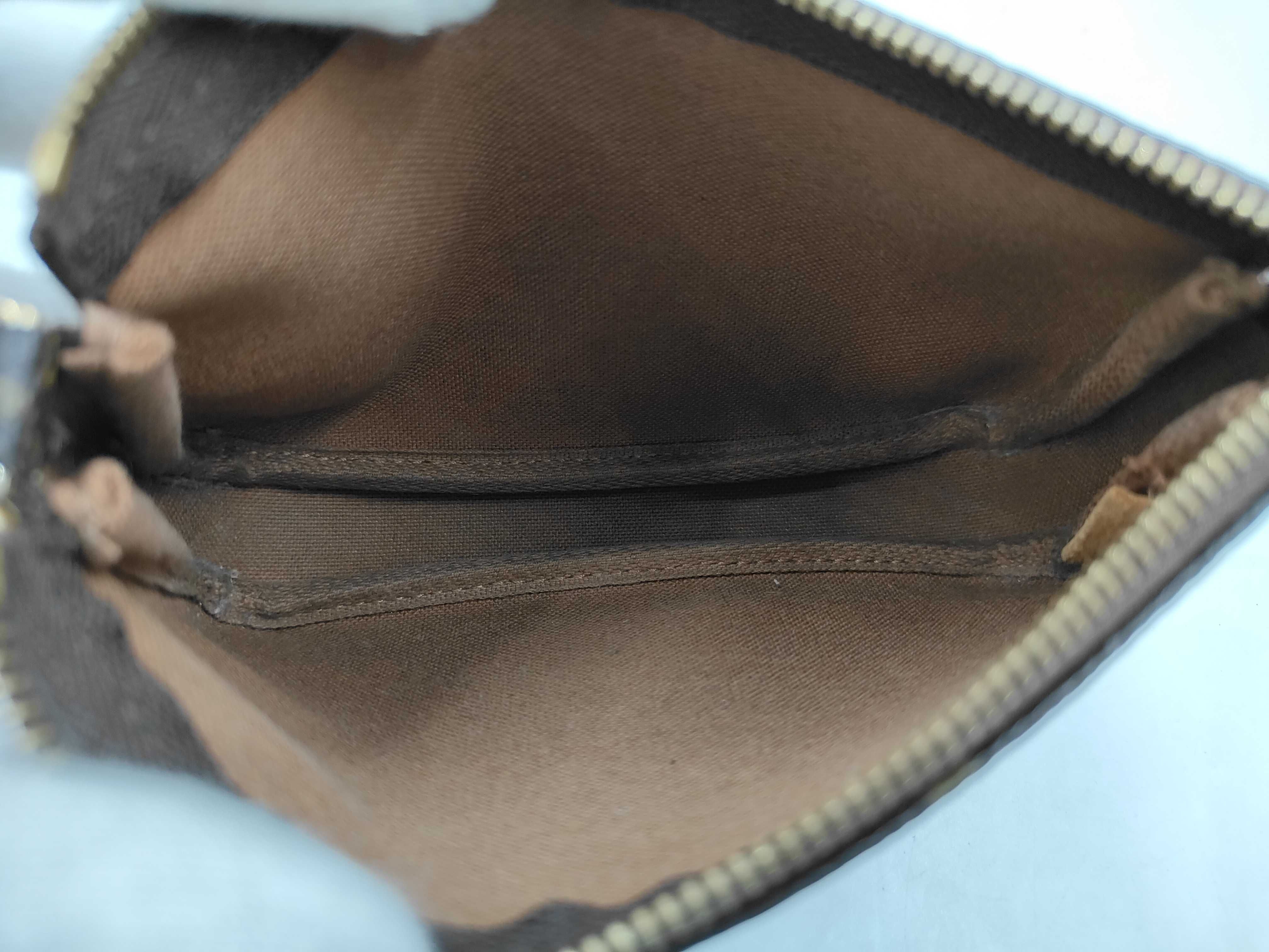 Monogram Mini Pochette Accessoires (FL2077 M58009) - Pouch with tear — view 11