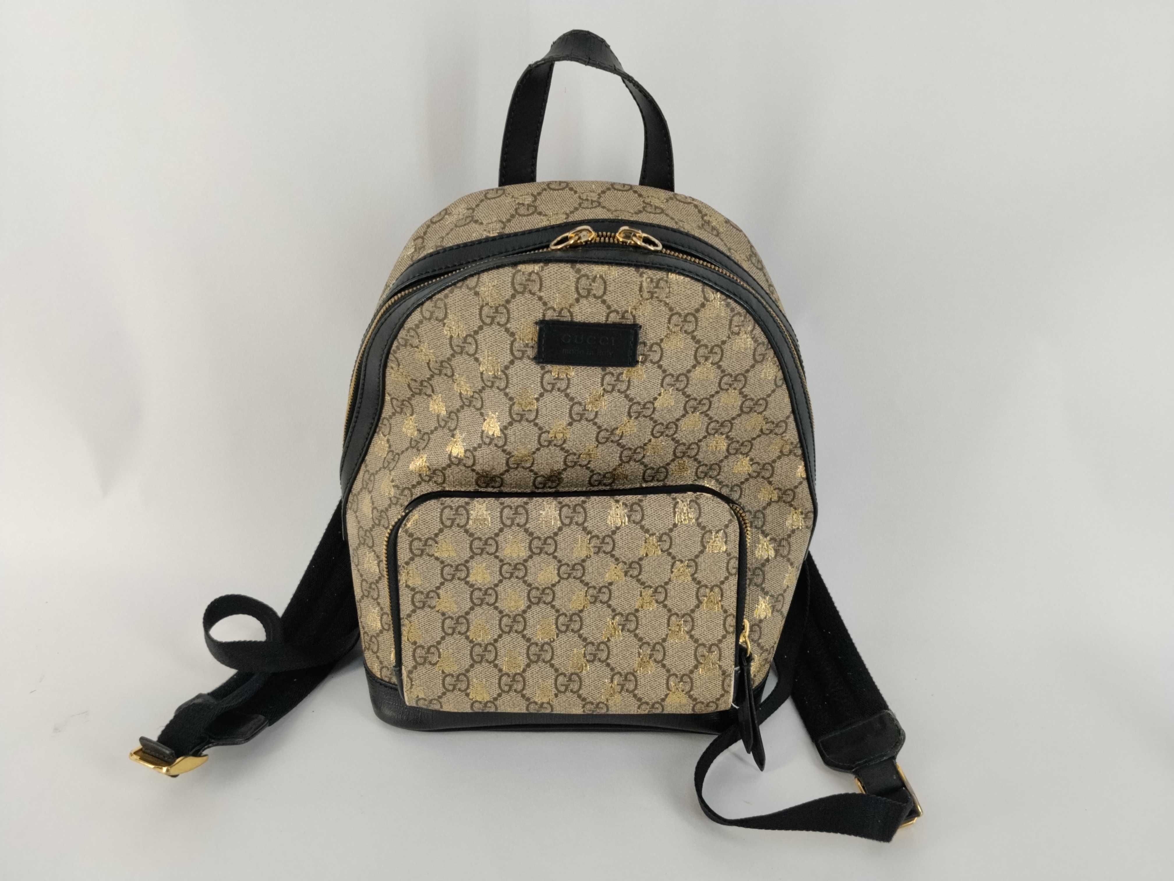GG Canvas BEE Backpack