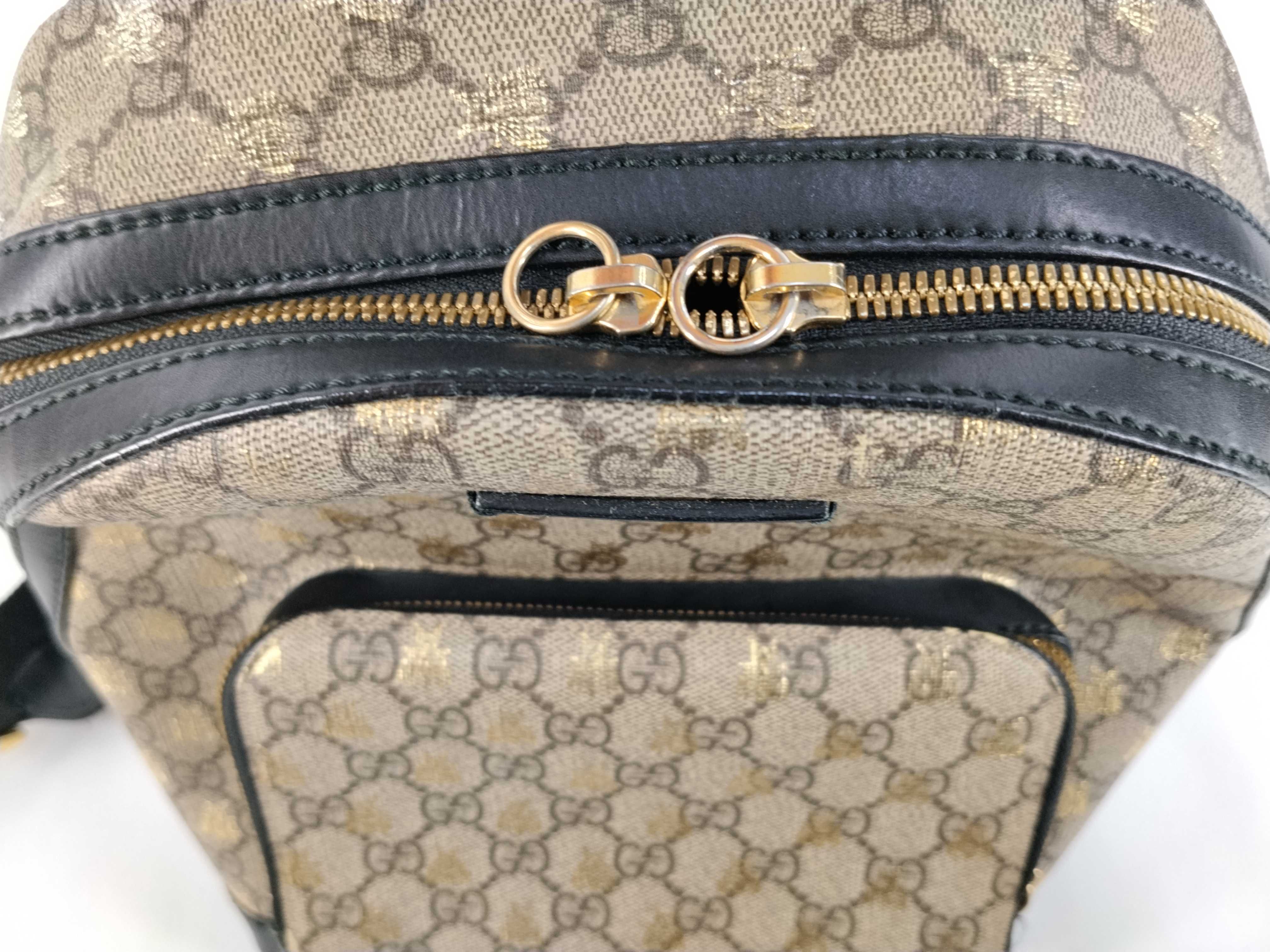 GG Canvas BEE Backpack — view 9