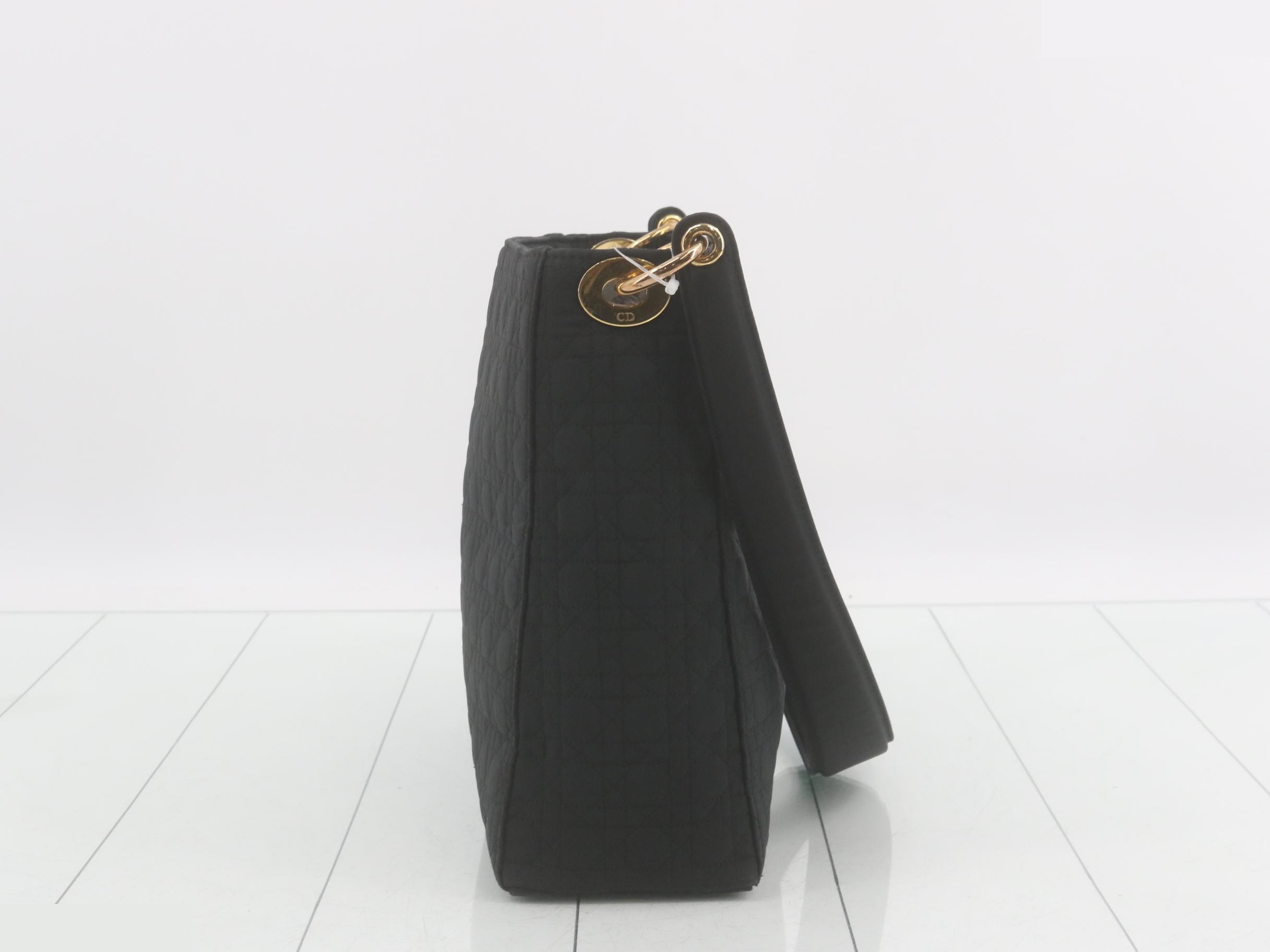 Lady Dior Cannage Shoulder Bag — view 3