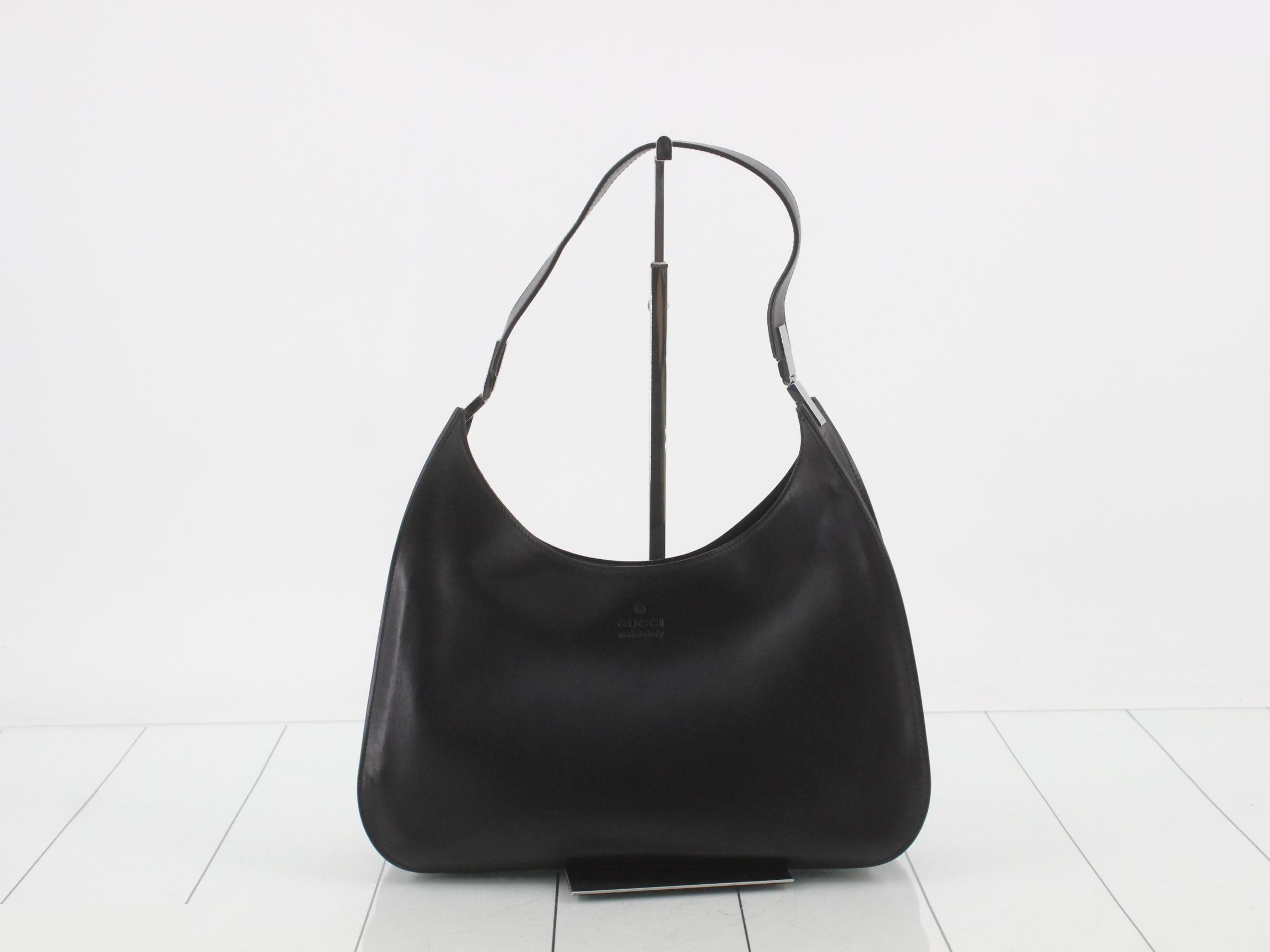 Leather Hobo Handbag