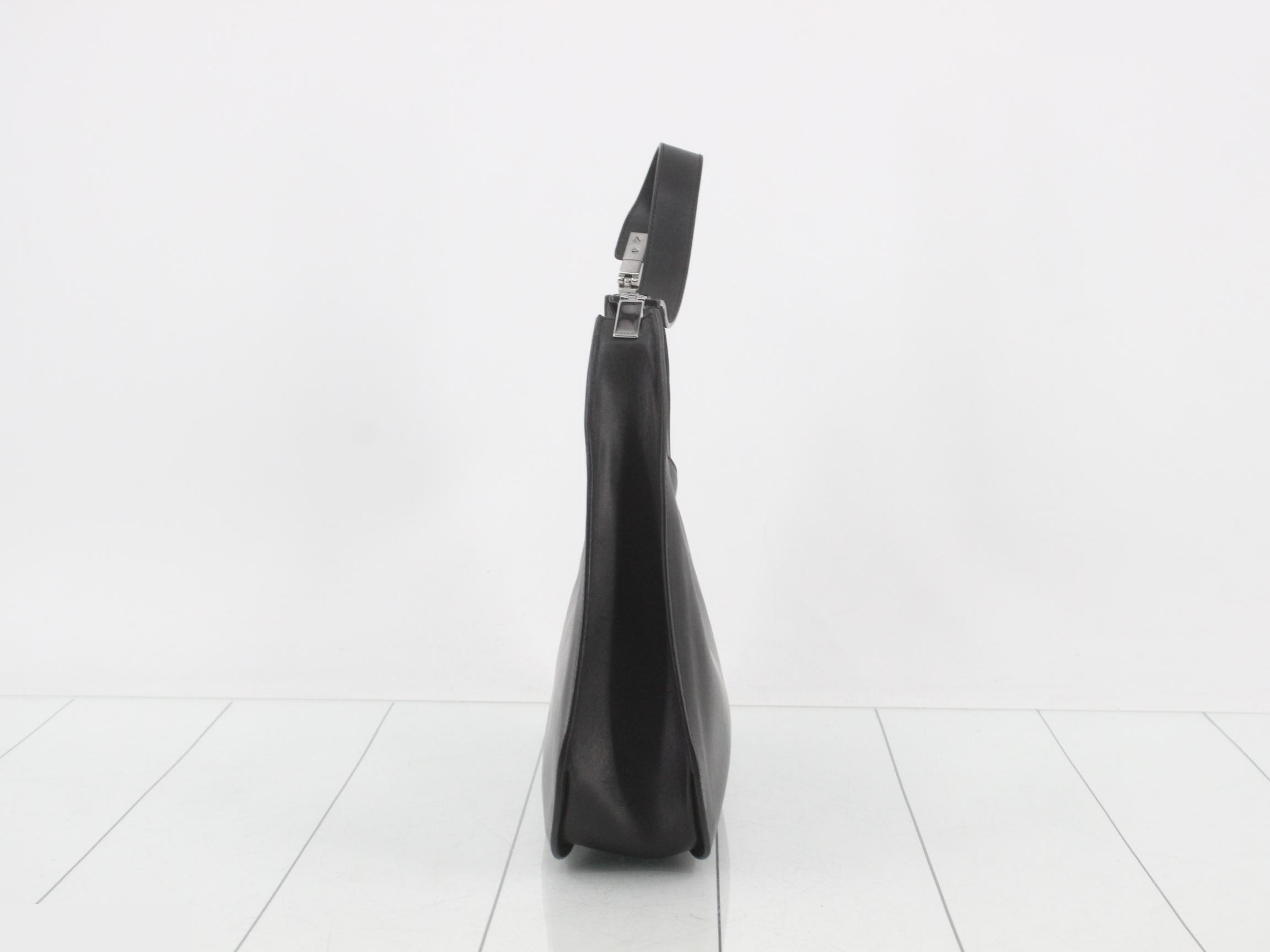 Leather Hobo Handbag — view 4