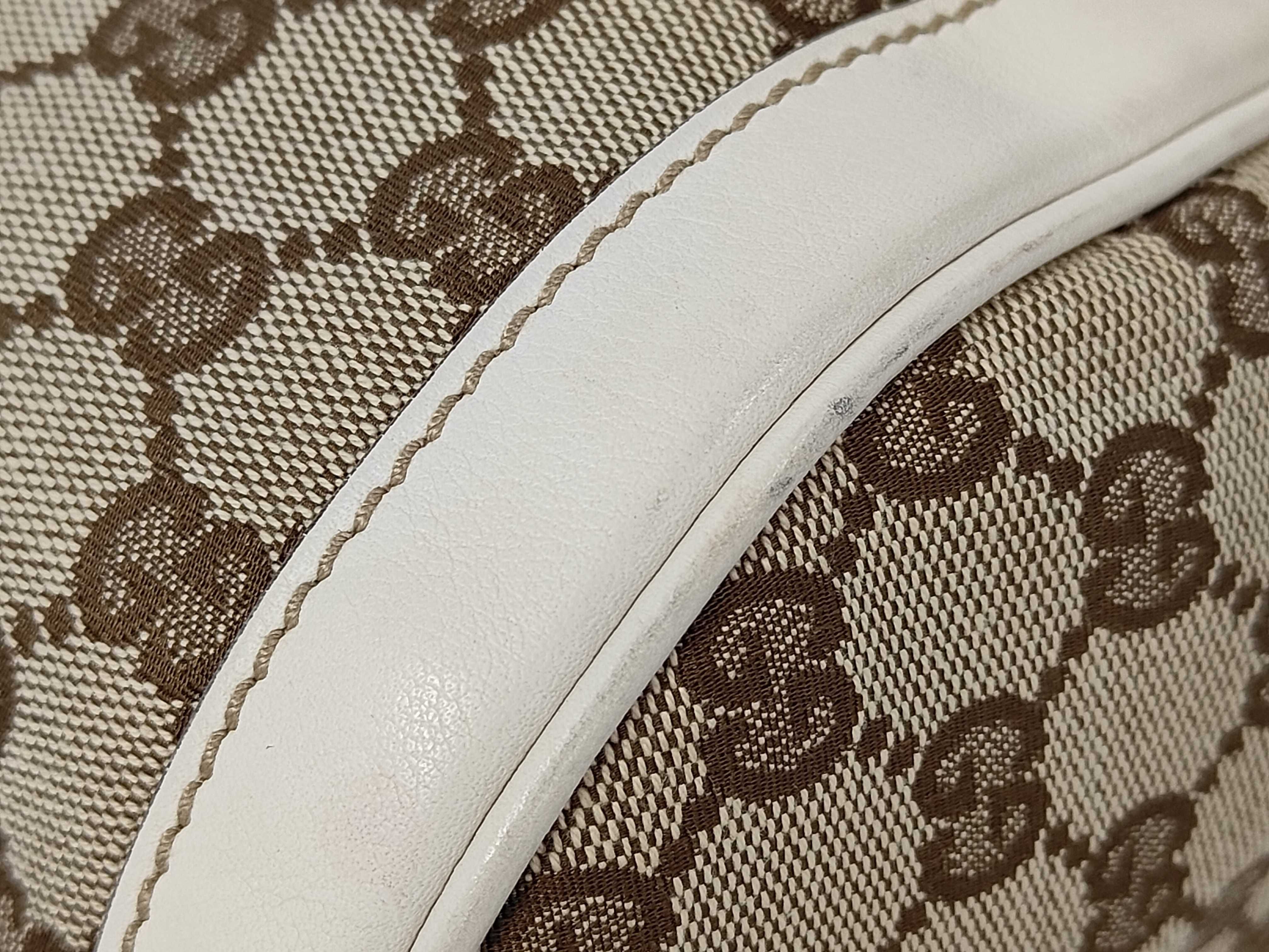Drum-shaped GG Canvas Flower Handbag — view 6