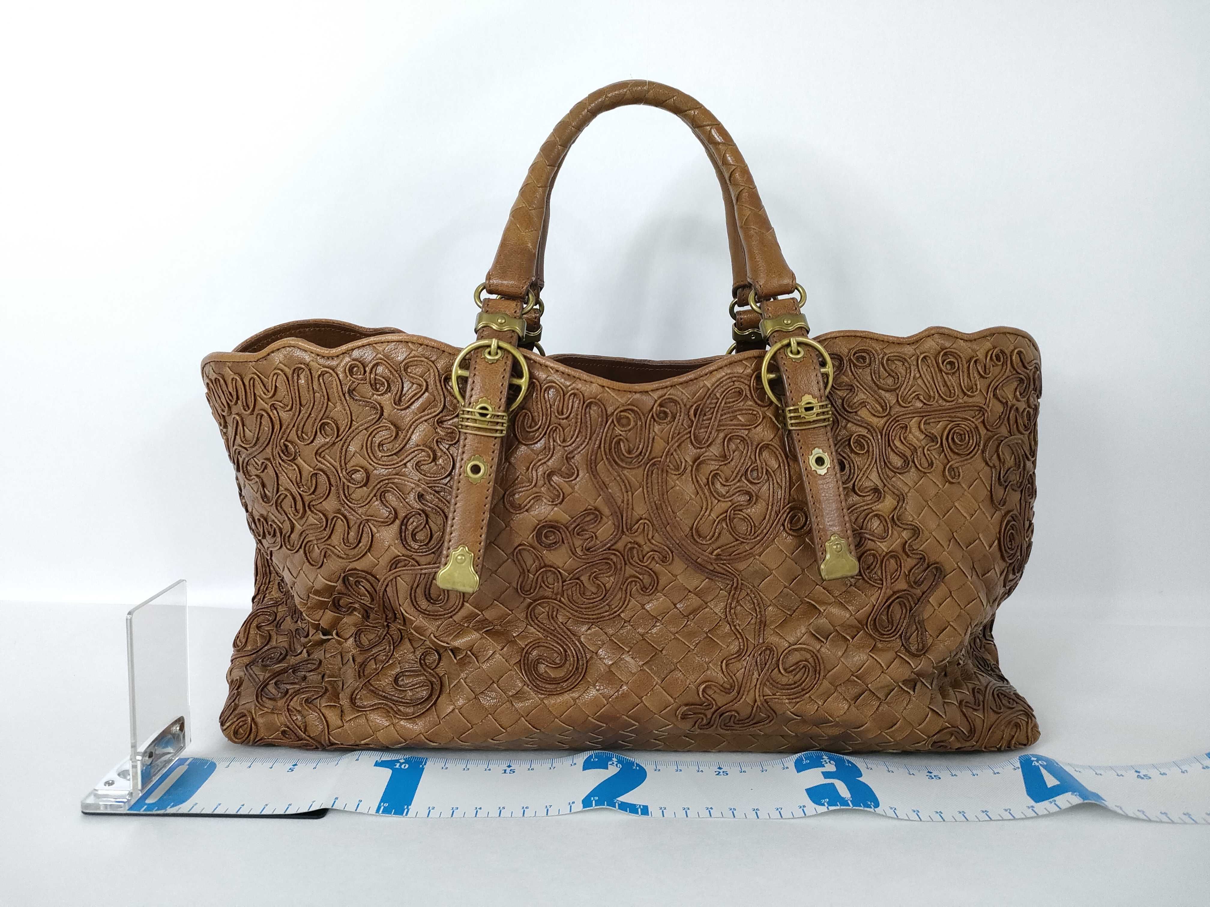 Intrecciato Handbag Leather 162511V0CC02510 Brown BC Handbag — view 2