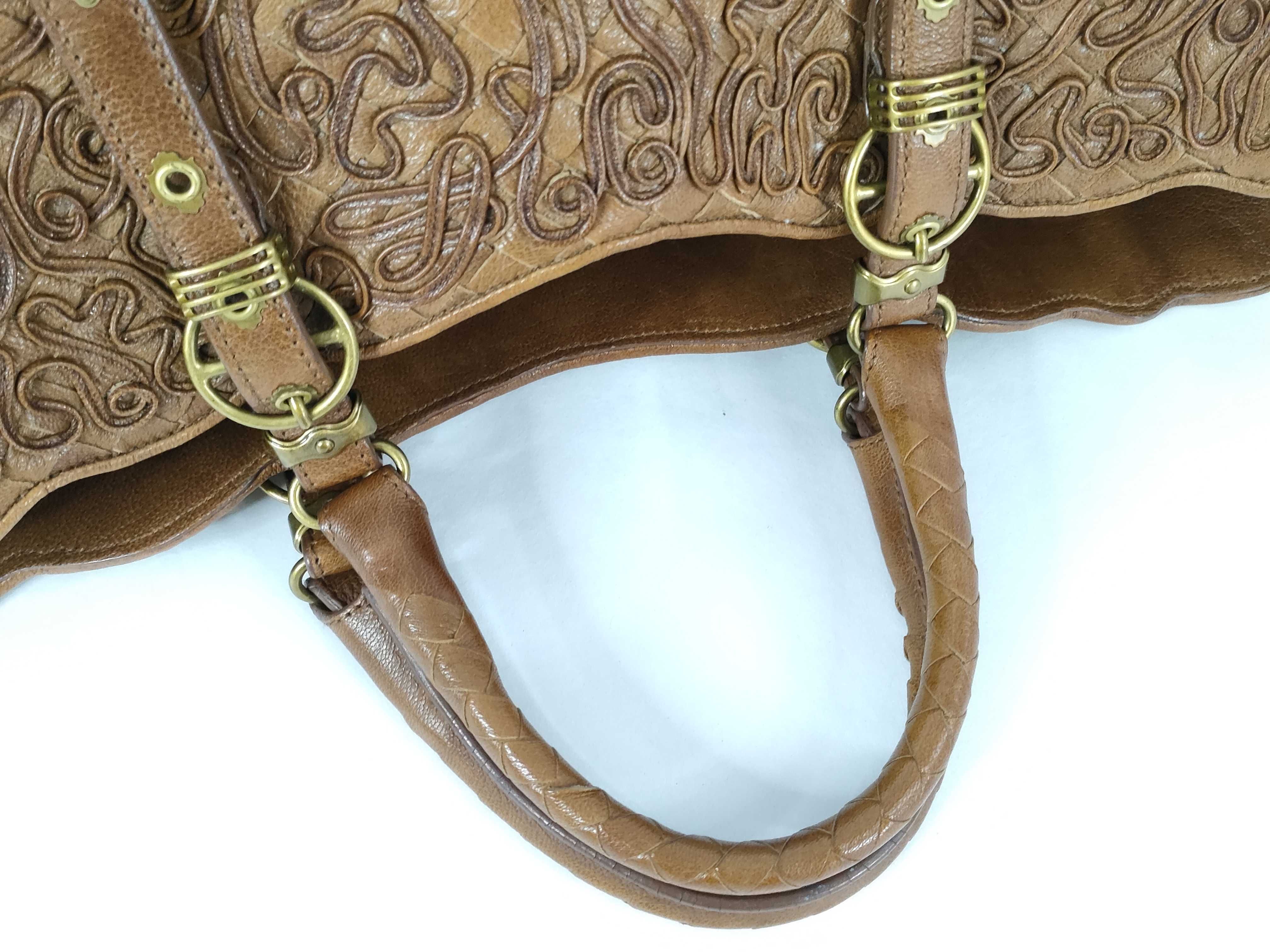 Intrecciato Handbag Leather 162511V0CC02510 Brown BC Handbag — view 3