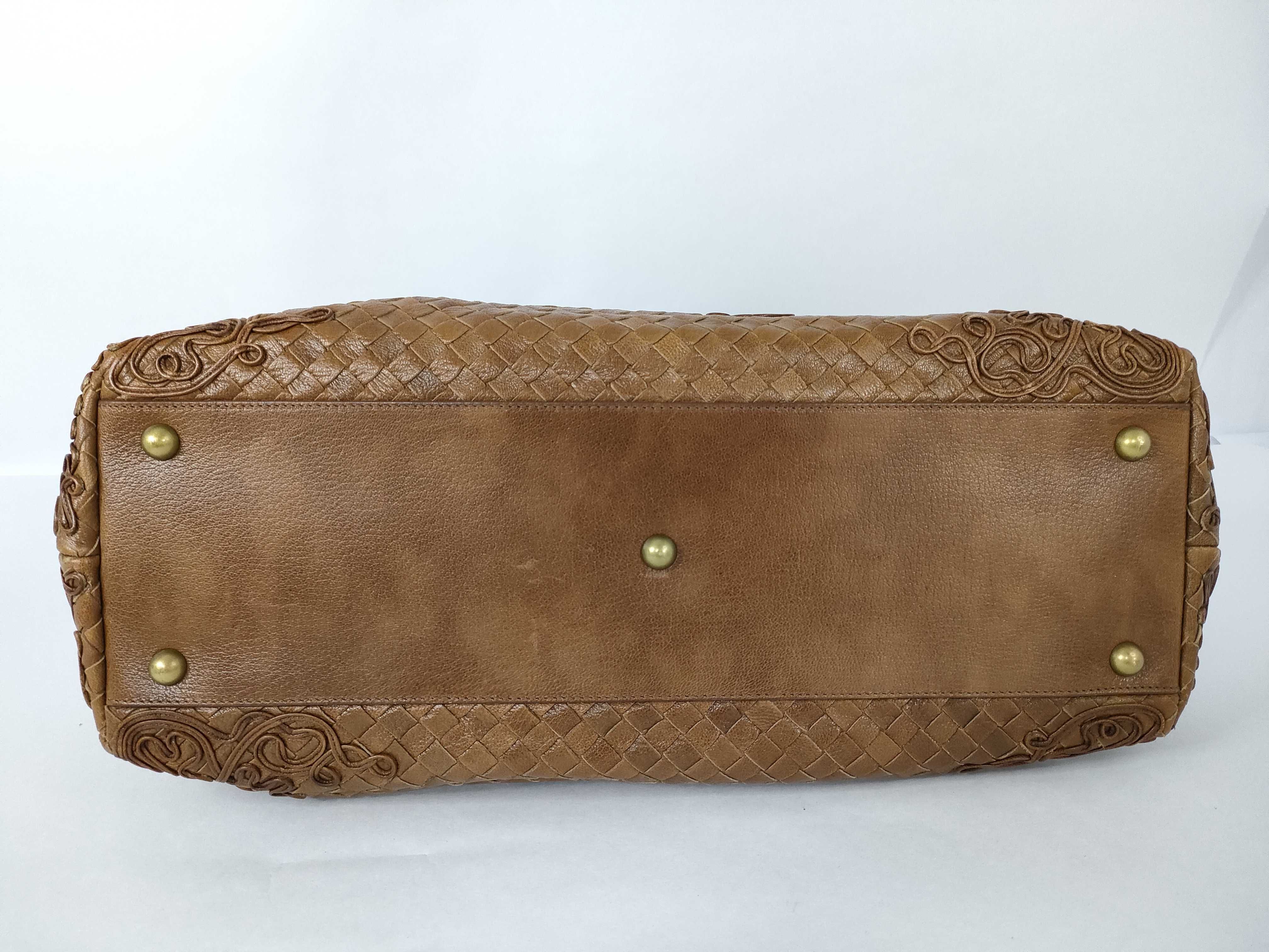 Intrecciato Handbag Leather 162511V0CC02510 Brown BC Handbag — view 7