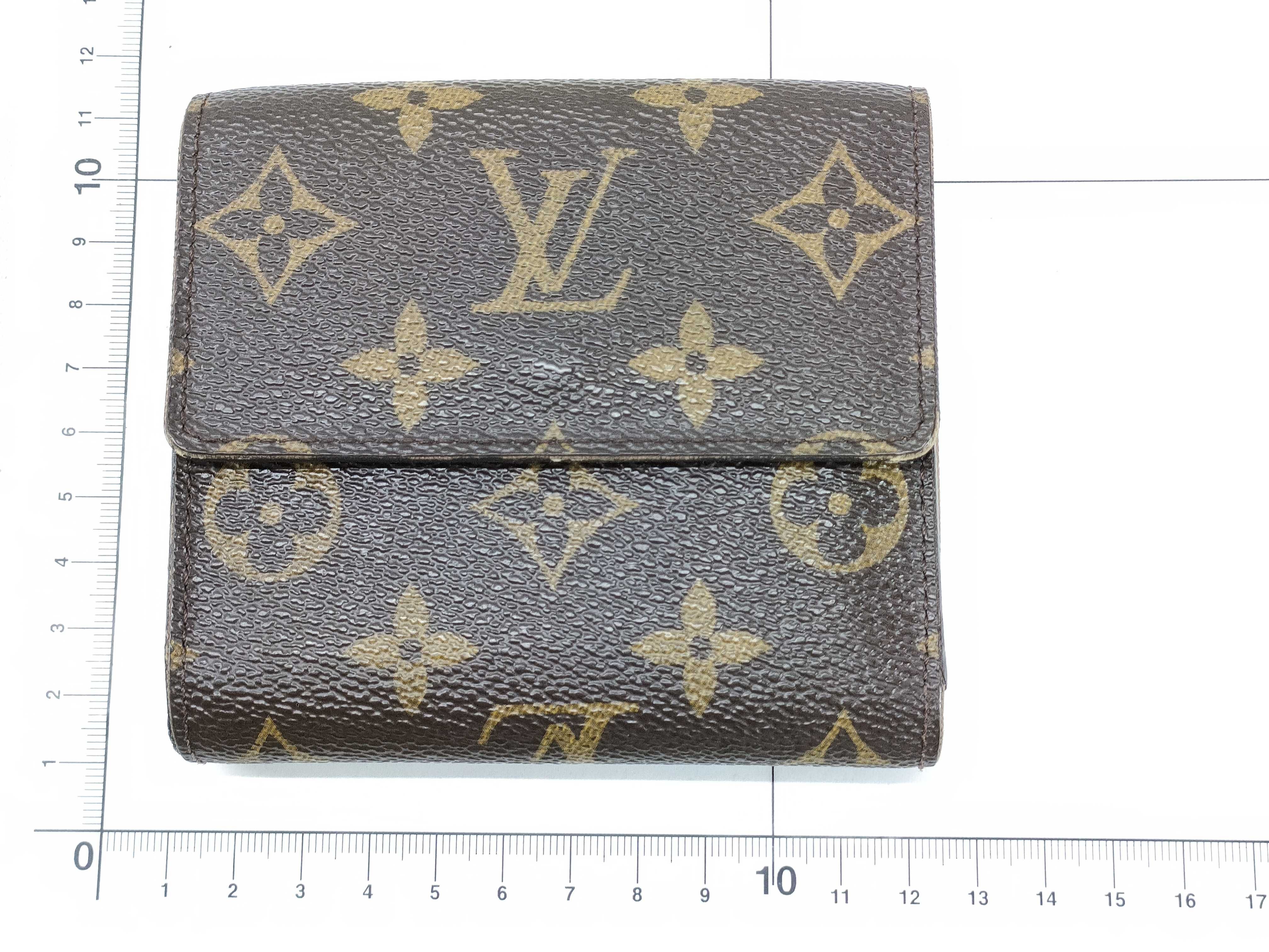 Monogram Portefeuille Elise W-hook wallet (late model) M61654 SP0123 — view 2