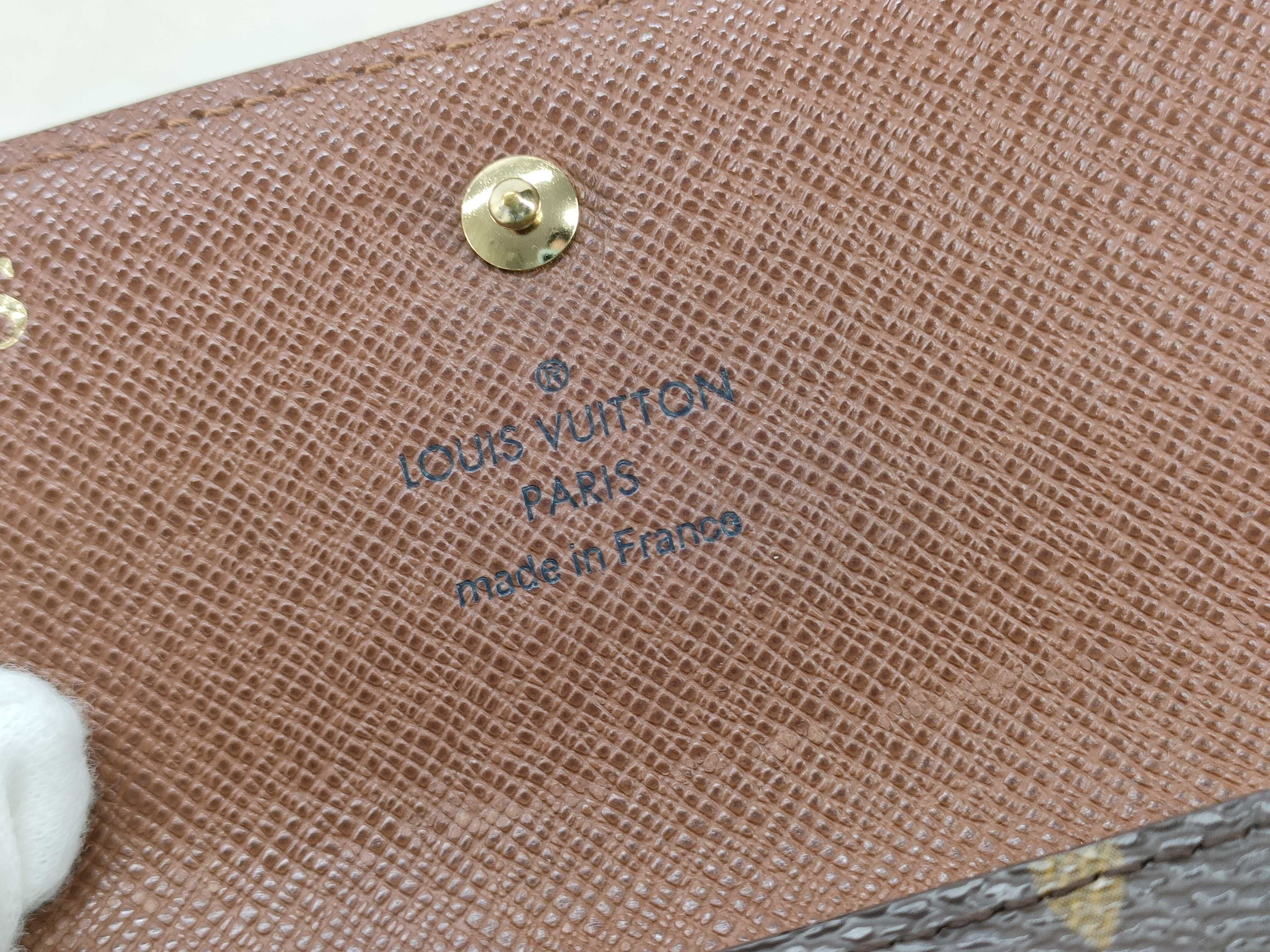 Monogram Portefeuille Elise W-hook wallet (late model) M61654 SP0123 — view 12