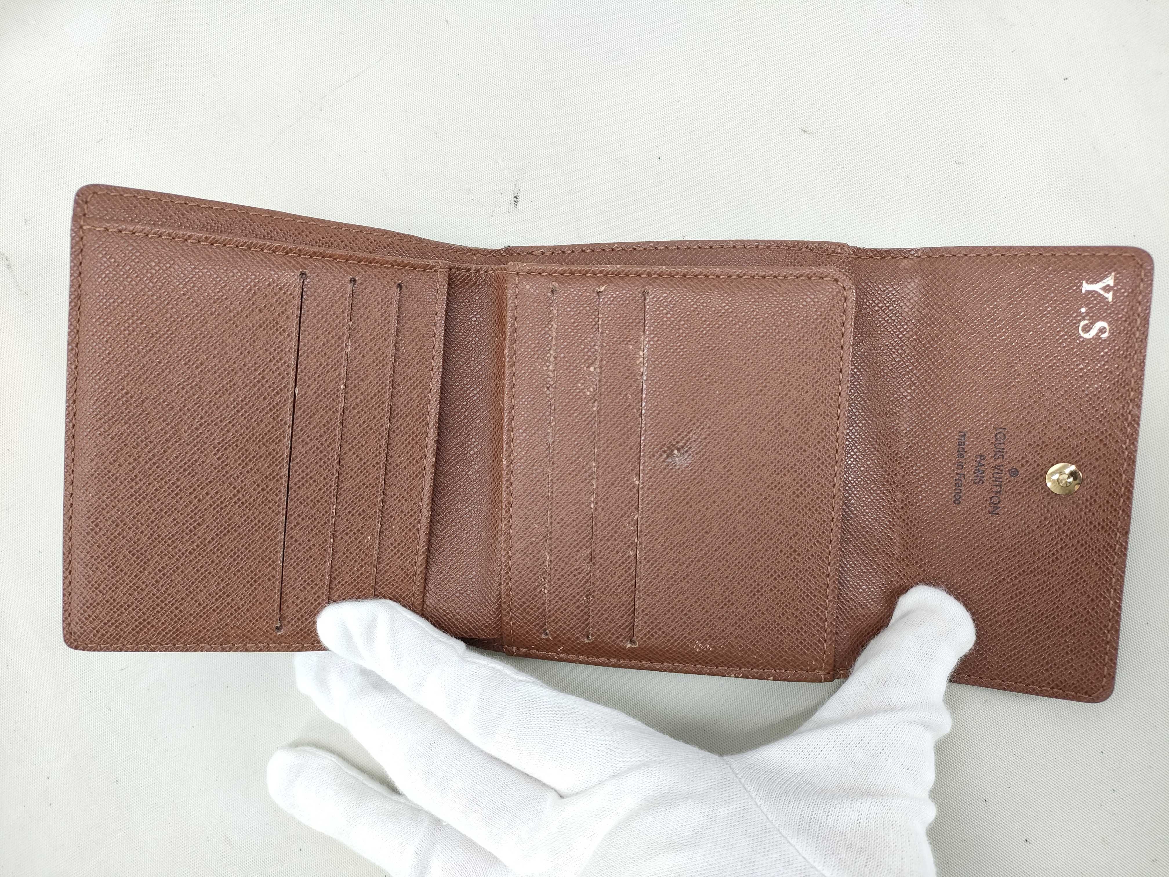 Monogram Portefeuille Elise W-hook wallet (late model) M61654 SP0123 — view 10