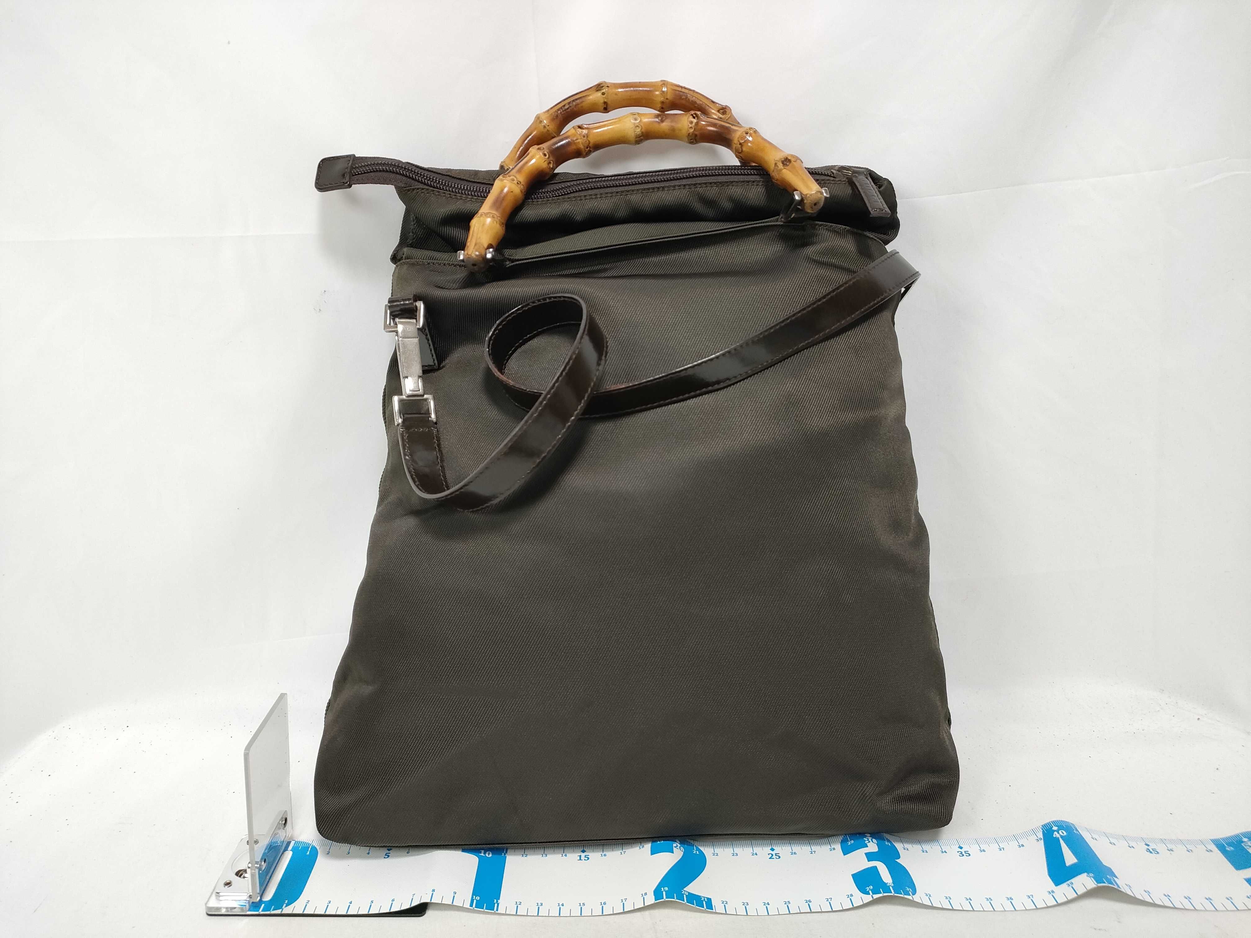 Bamboo Nylon Bamboo 2-Way Handbag — view 2