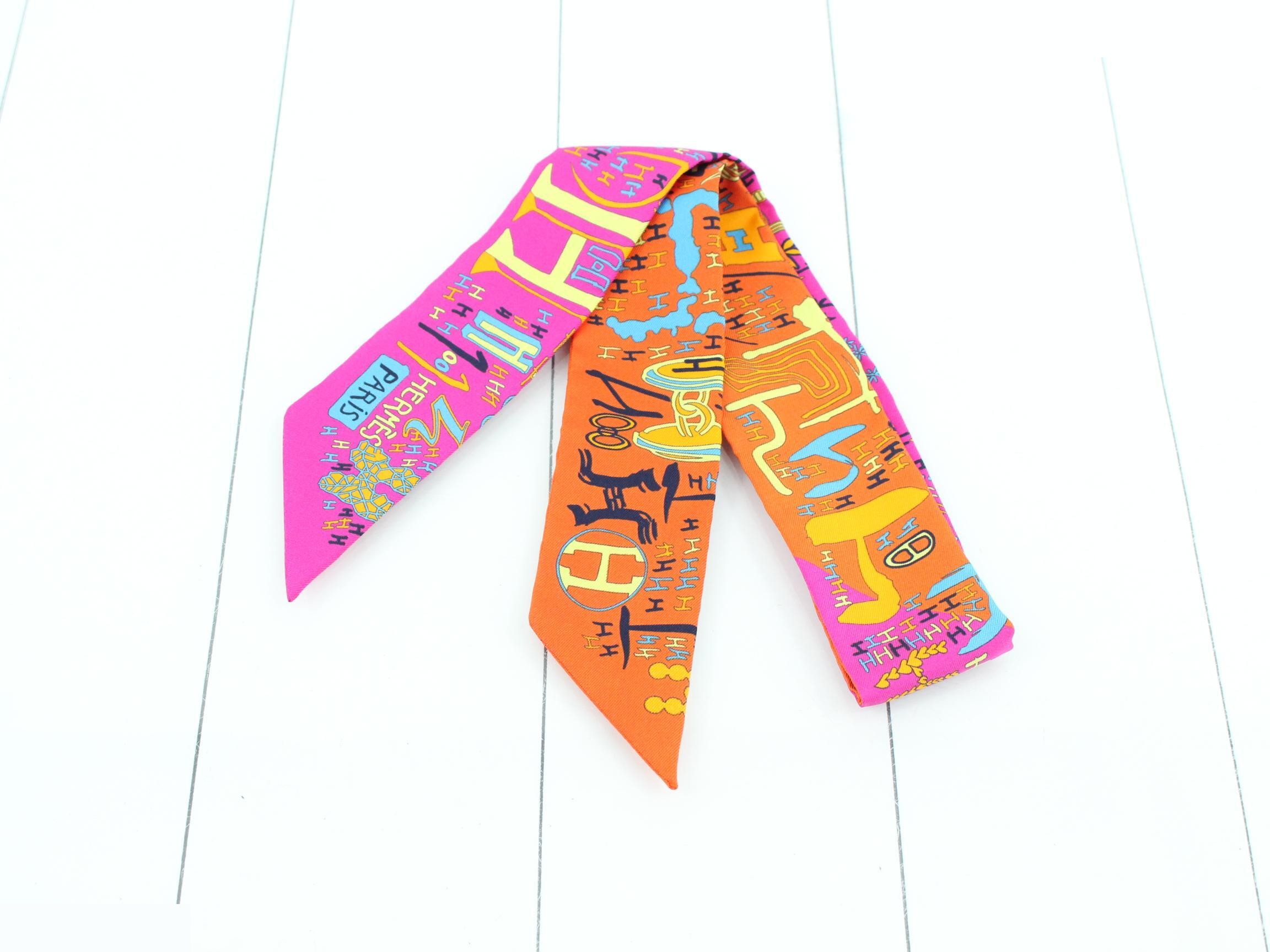 Twilly scarf, with box — view 2