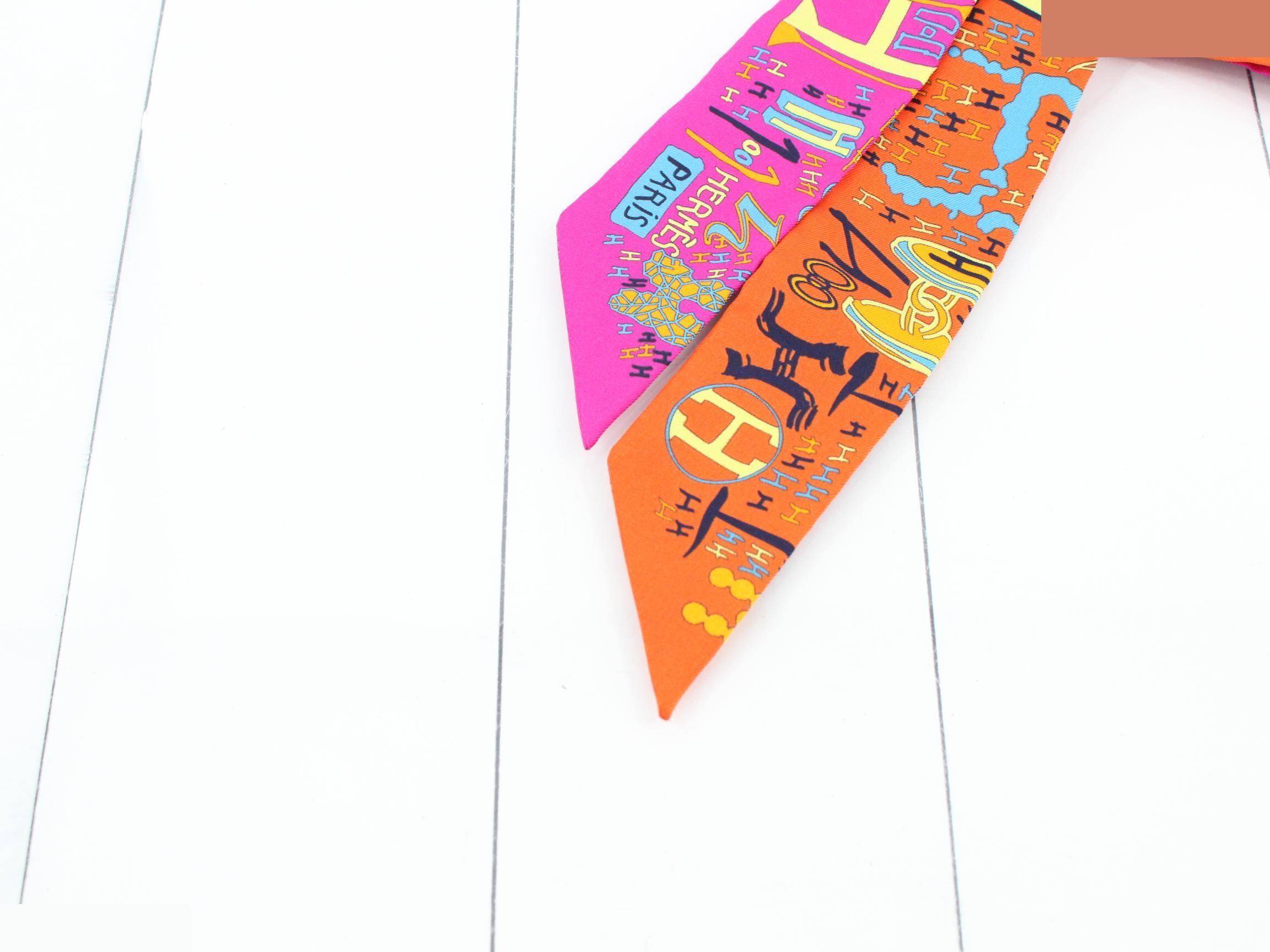 Twilly scarf, with box — view 3