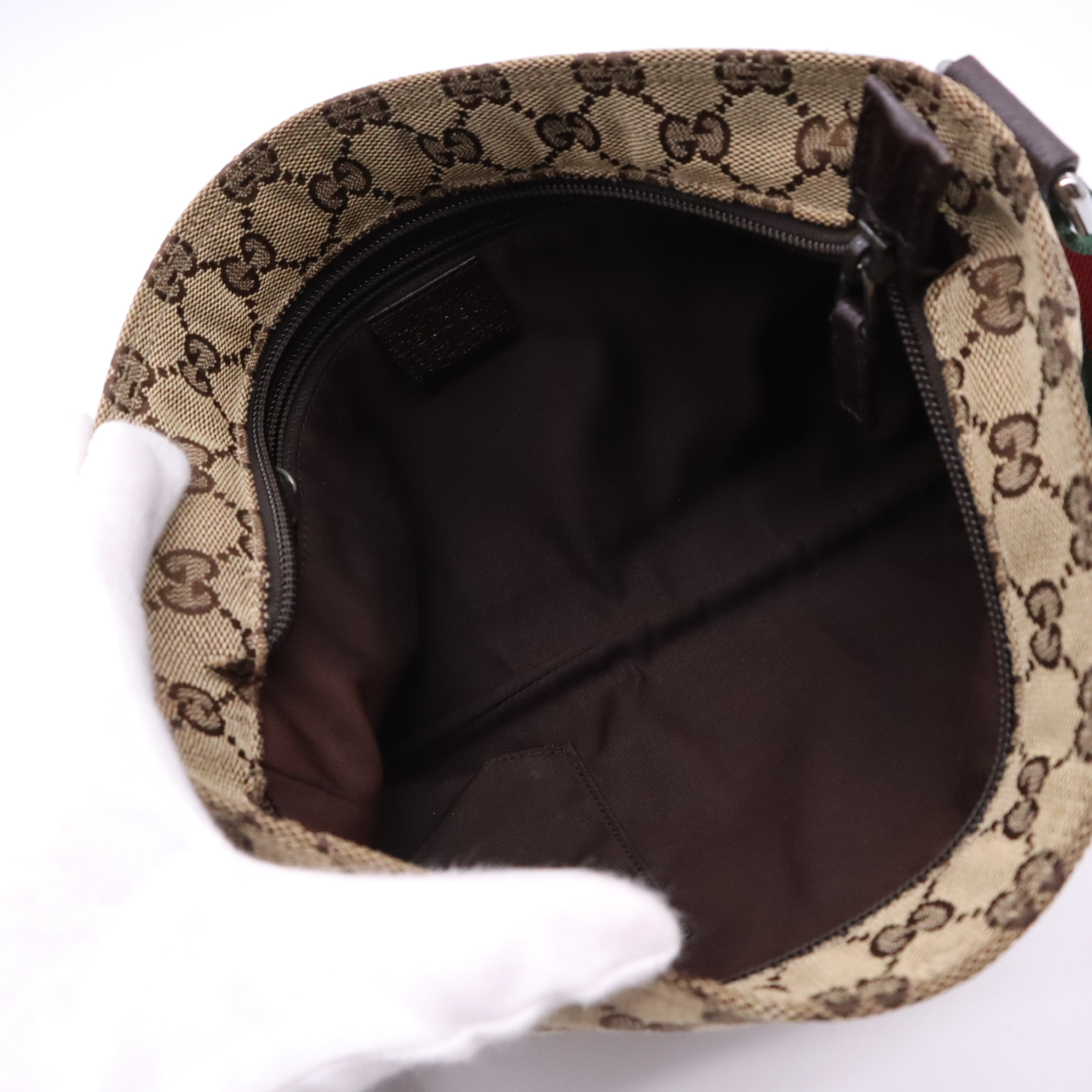 GG Canvas Sherry Line 001998 Shoulder Bag — view 12